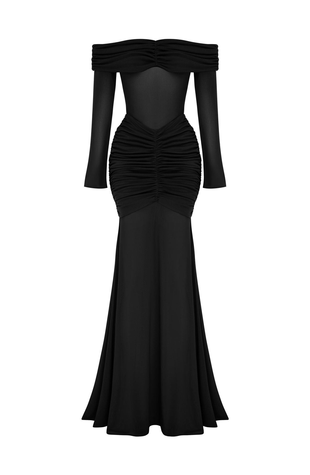 Fioreclo Arlena Maxi Dress in Black