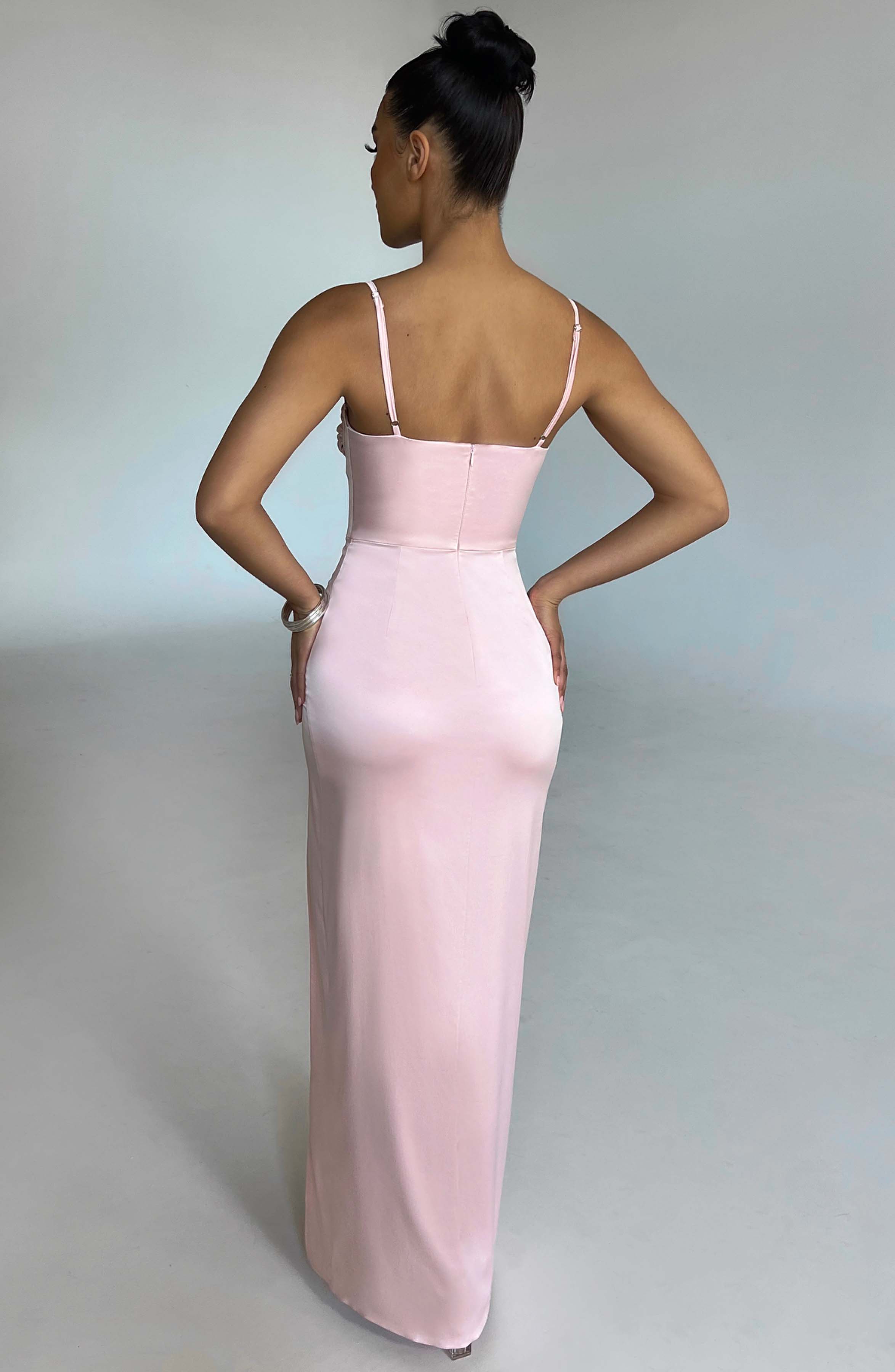 Fioreclo Aurora Maxi Dress in Blush