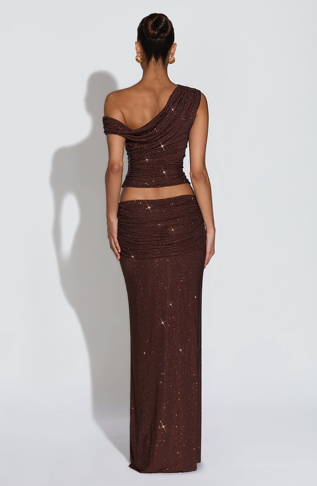 Fioreclo Aveline Top in Plum Brown