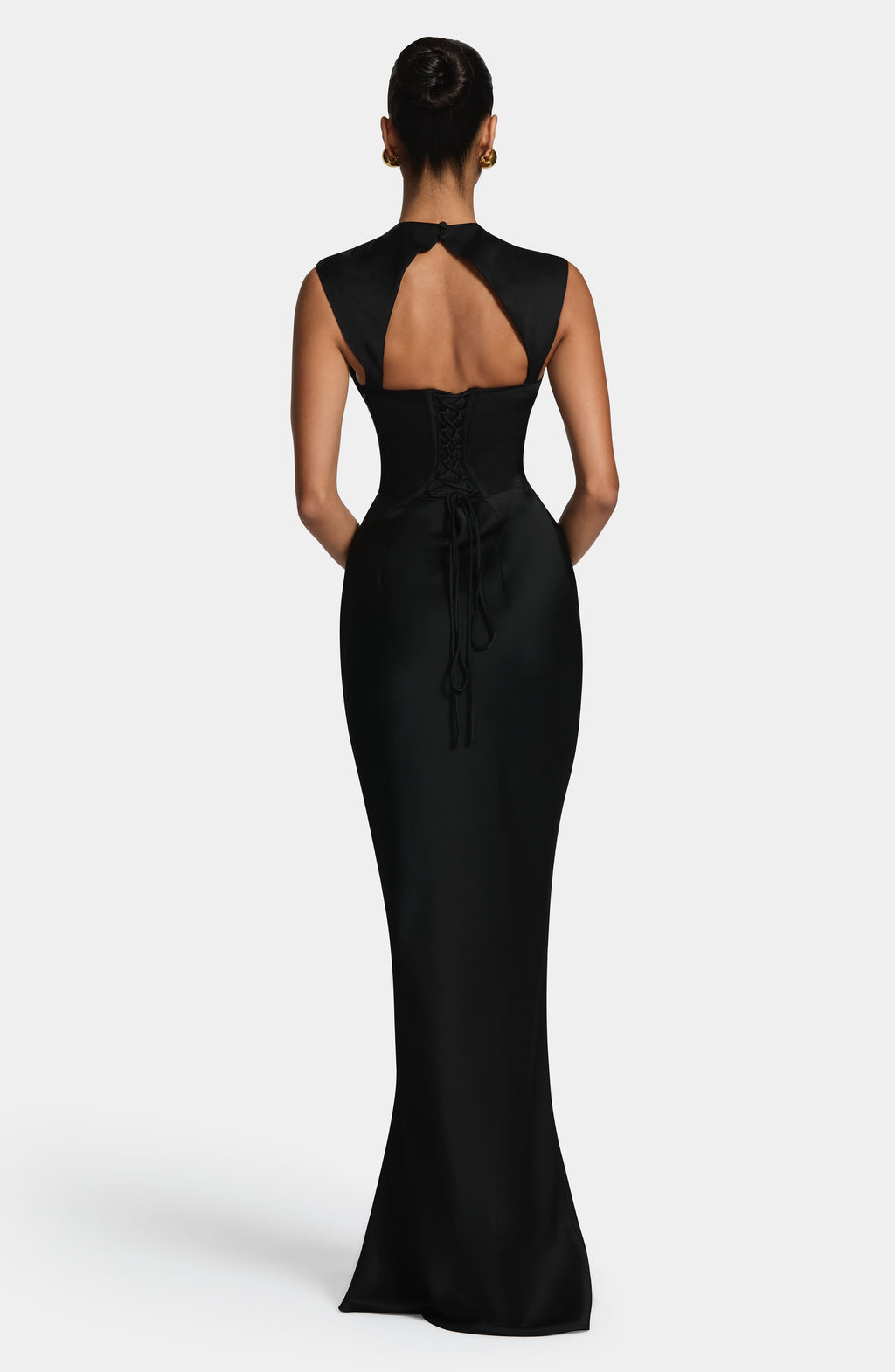 Fioreclo Avielle Maxi Dress in Black