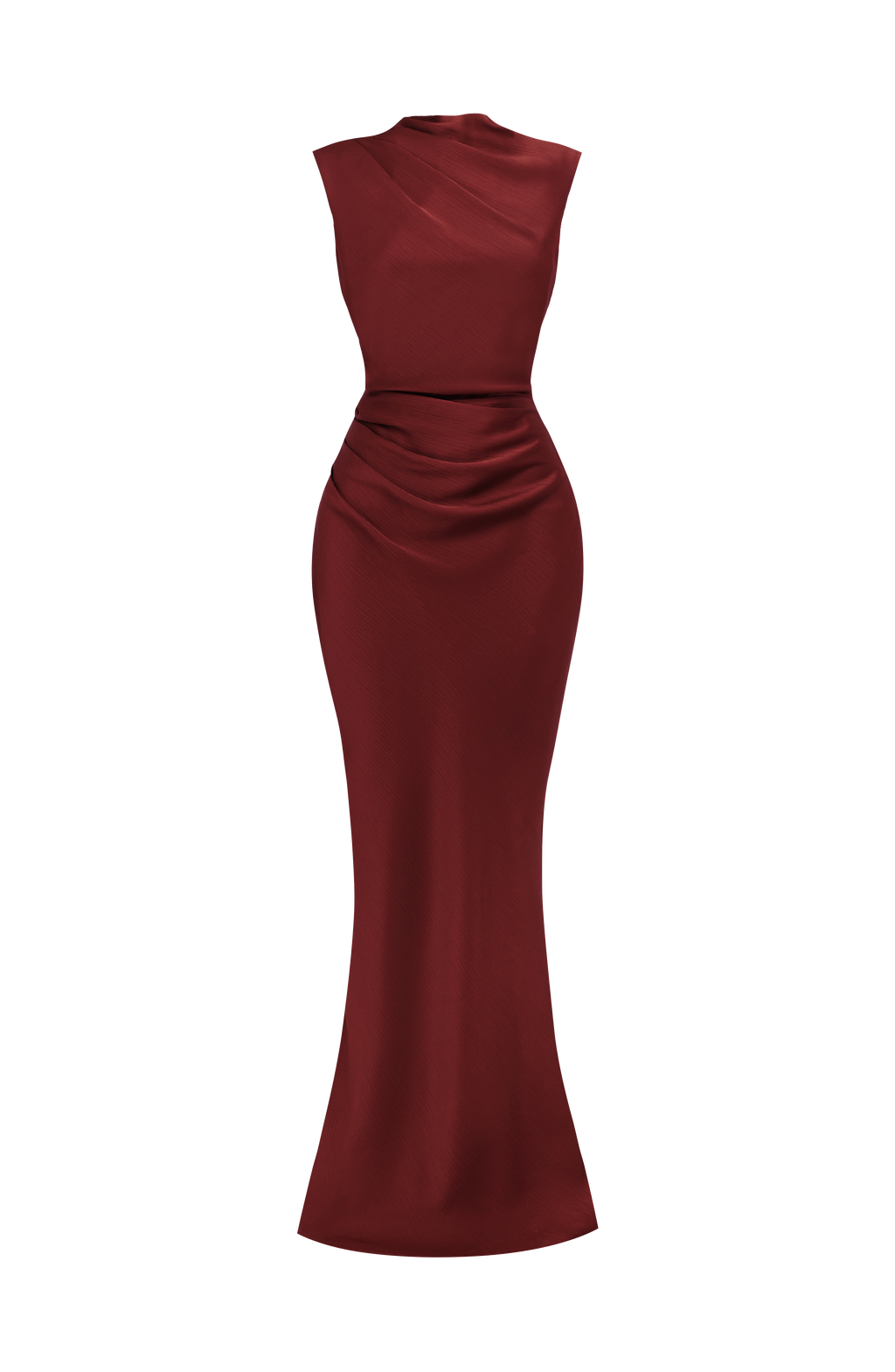 Fioreclo Avielle Maxi Dress in Deep Rust