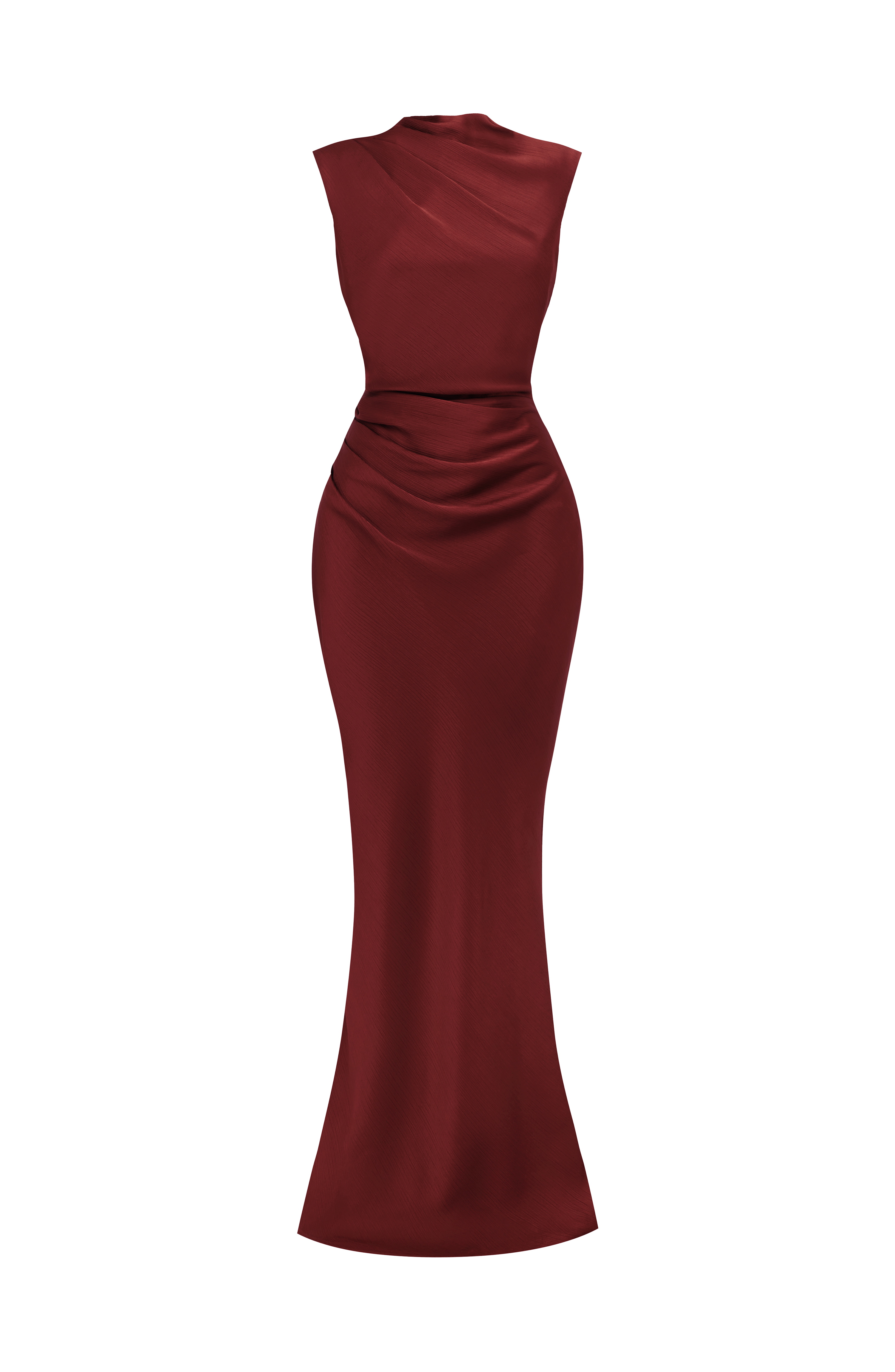 Fioreclo Avielle Maxi Dress in Deep Rust