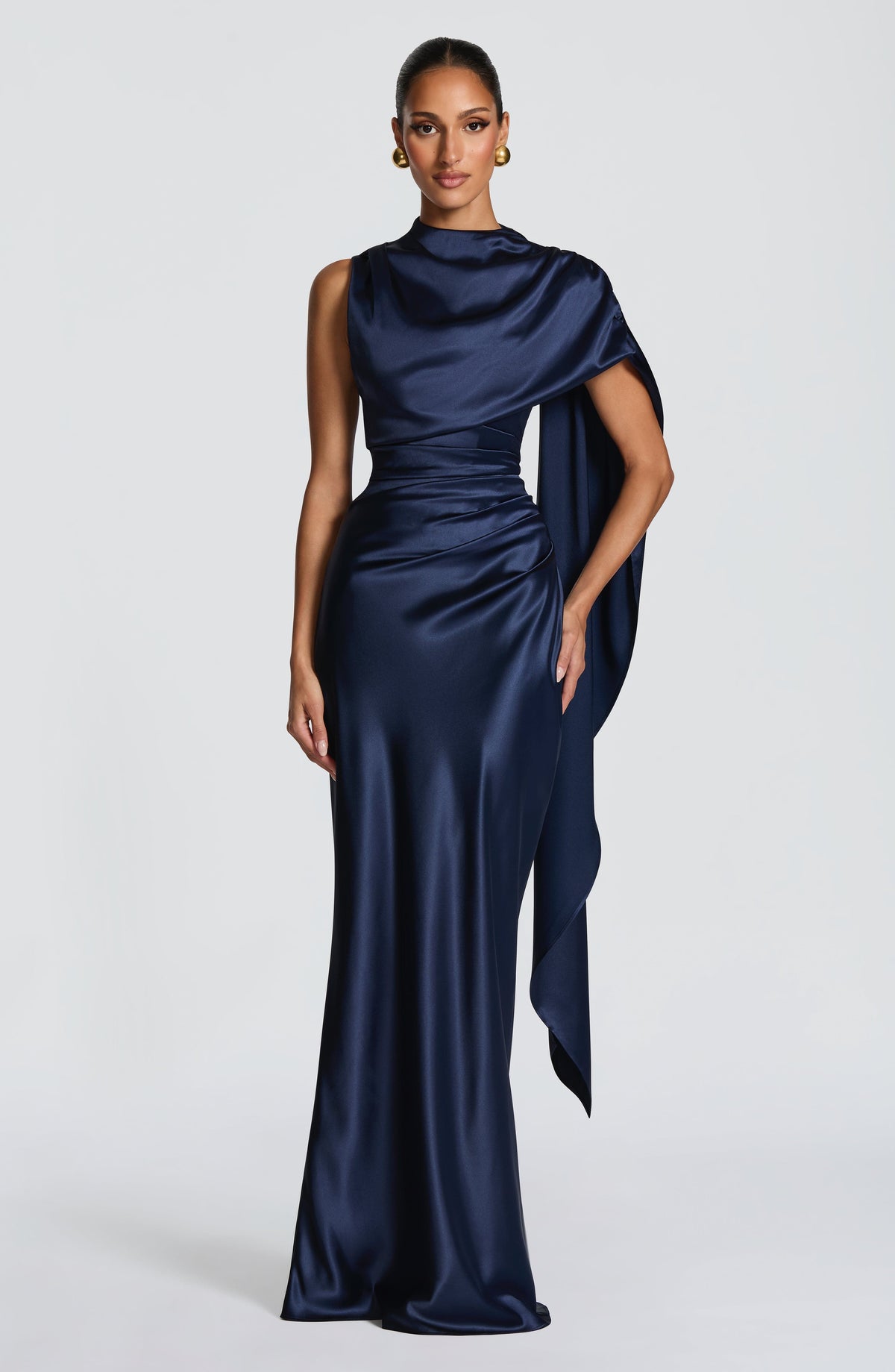 Fioreclo Avienne Maxi Dress in Navy