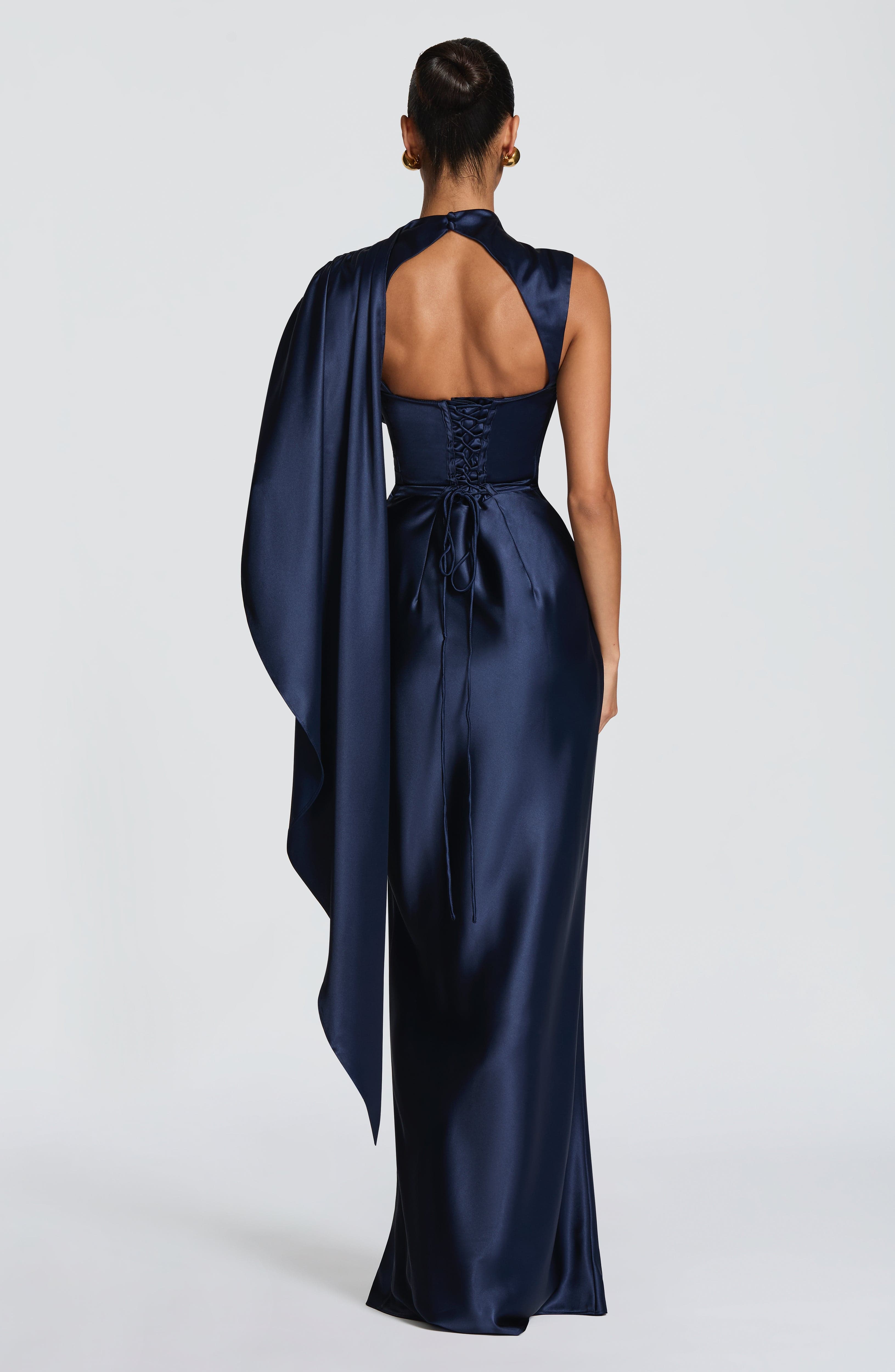 Fioreclo Avienne Maxi Dress in Navy