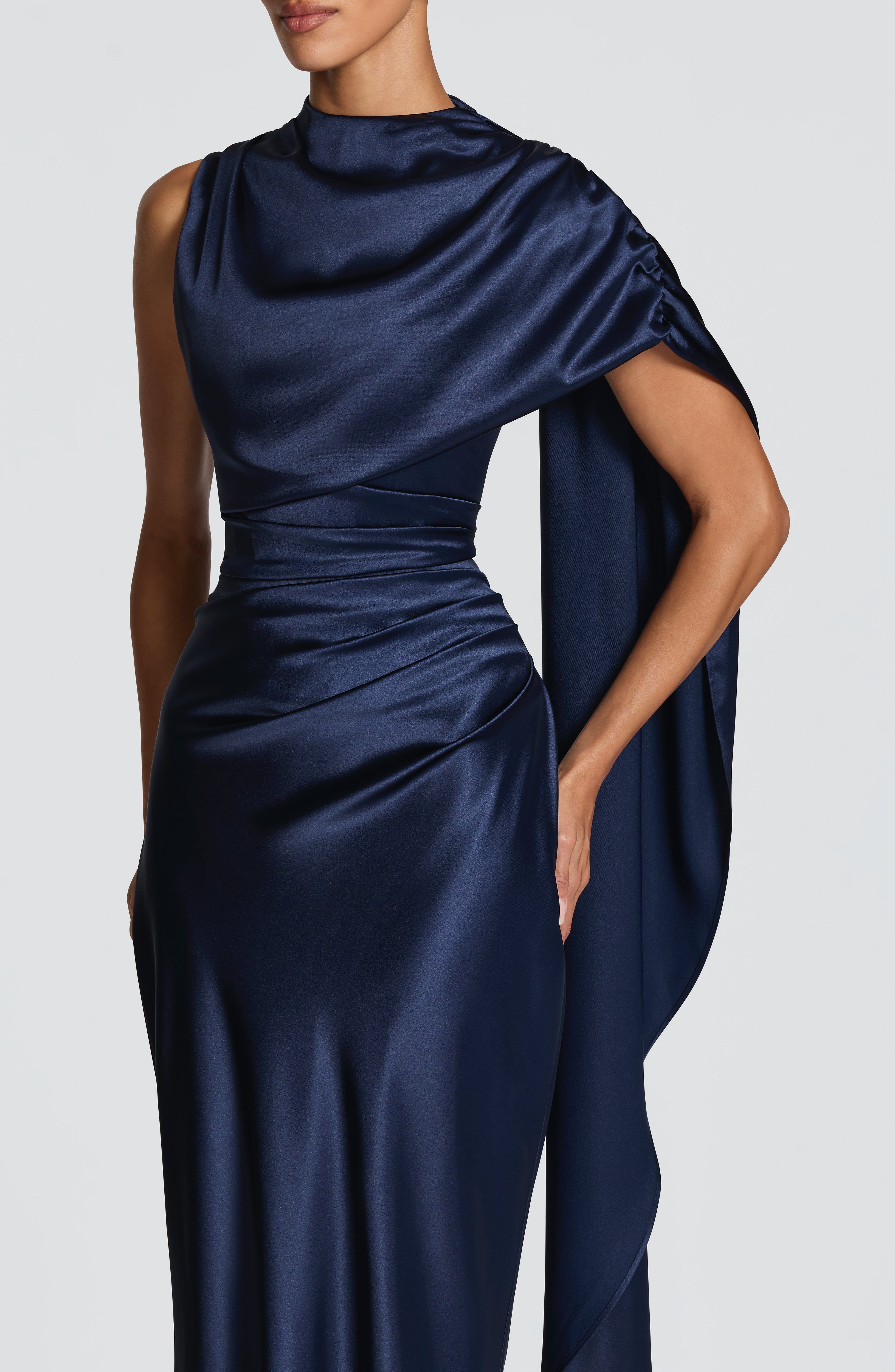 Fioreclo Avienne Maxi Dress in Navy
