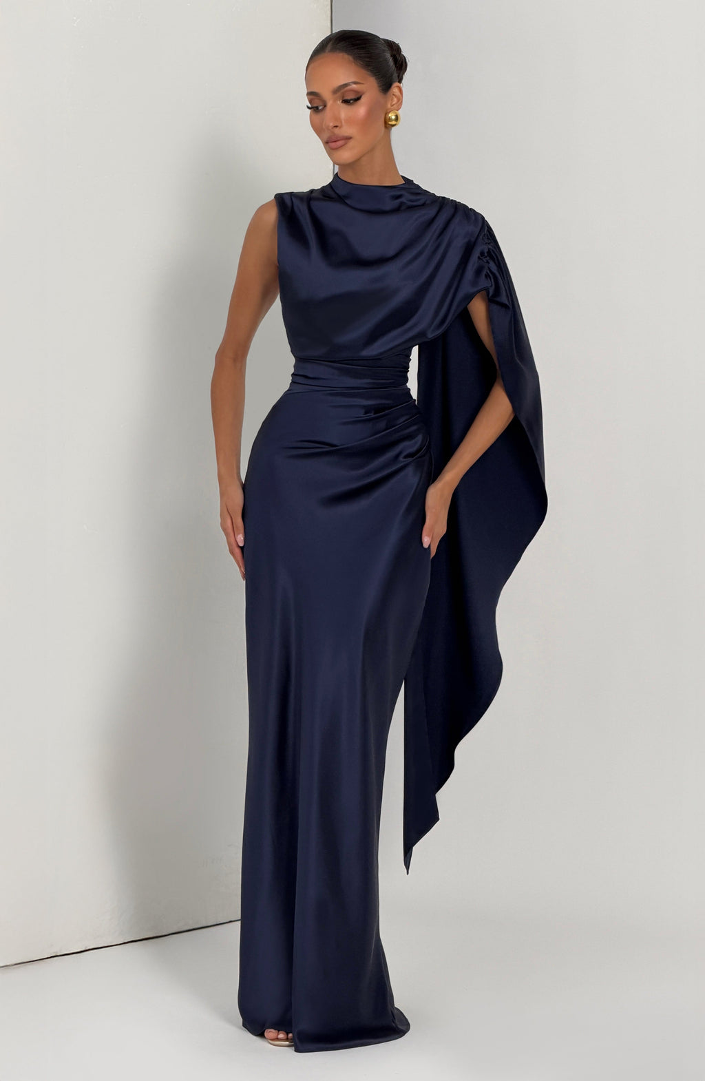 Fioreclo Avienne Maxi Dress in Navy