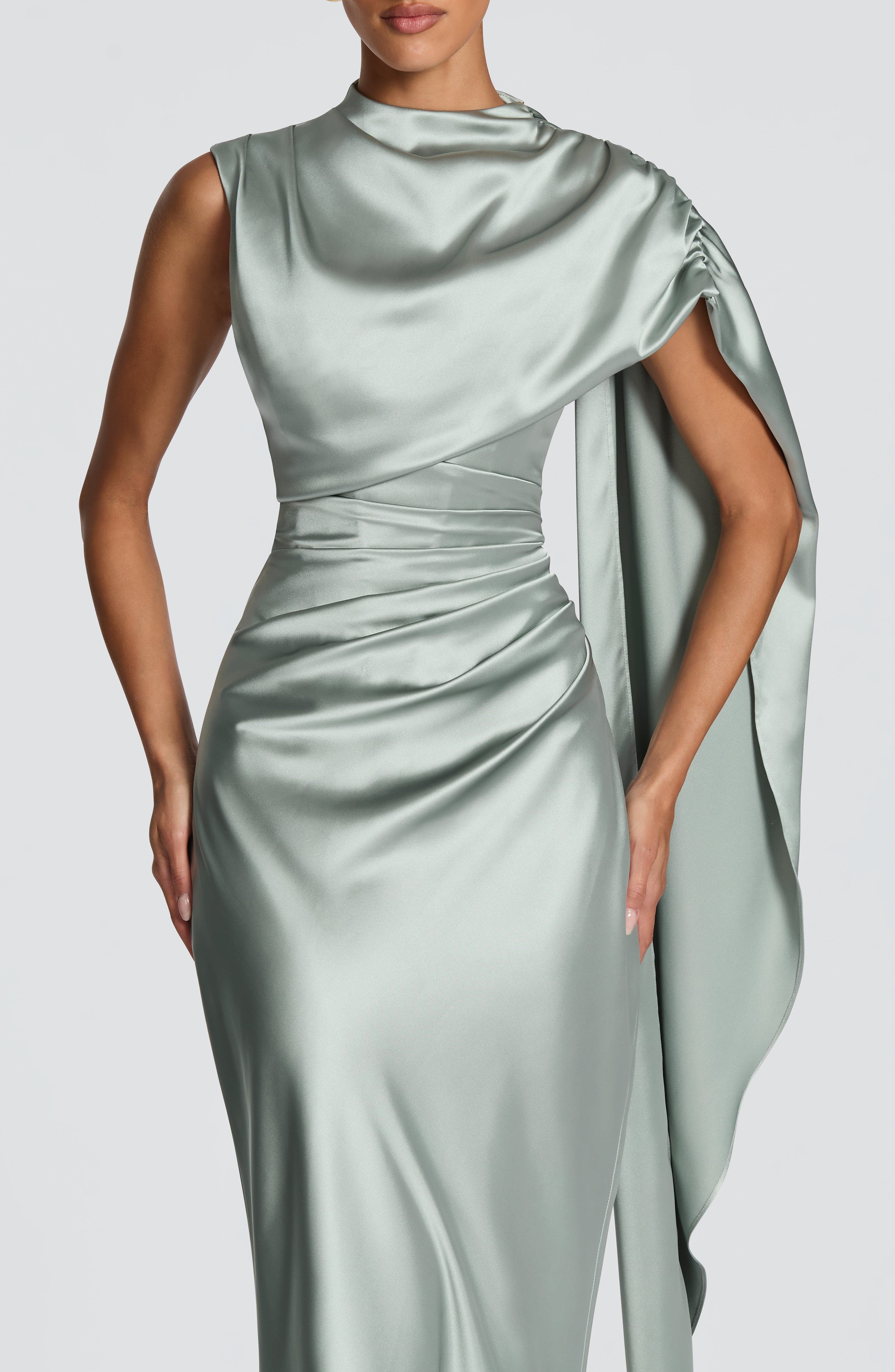 Fioreclo Avienne Maxi Dress in Sage