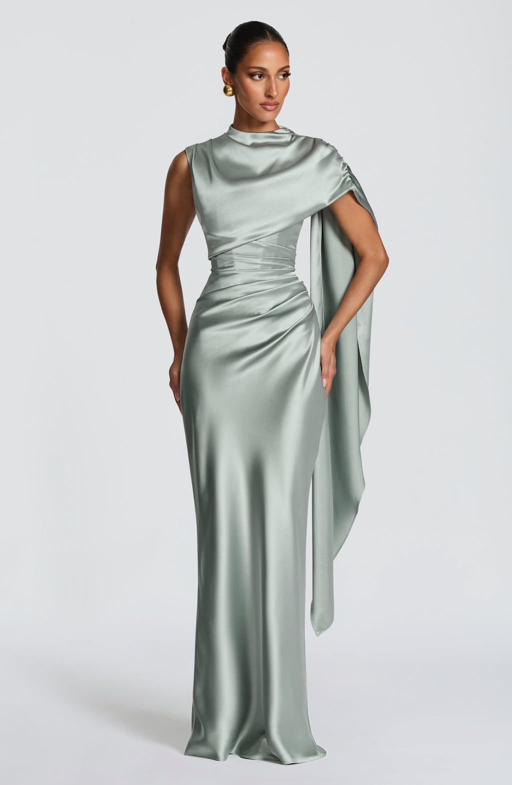Fioreclo Avienne Maxi Dress in Sage