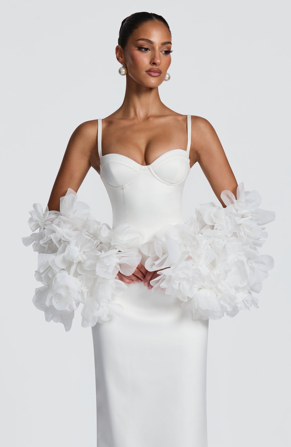 Fioreclo Ayana Bolero in Ivory