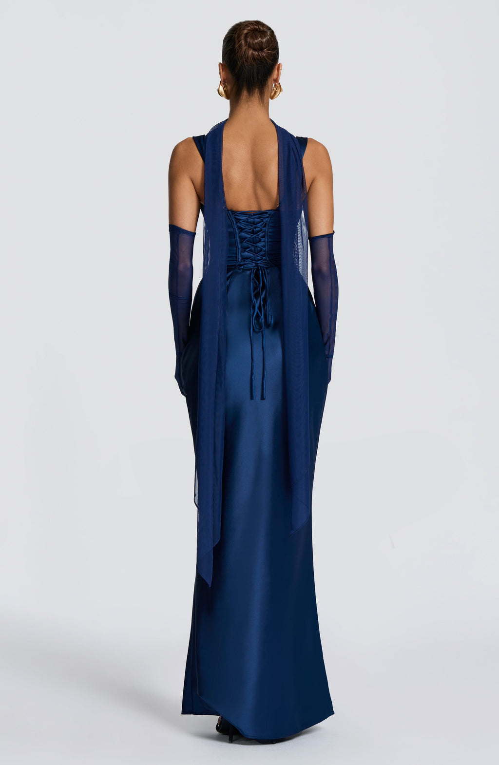 Fioreclo Aylah Scarf in Navy