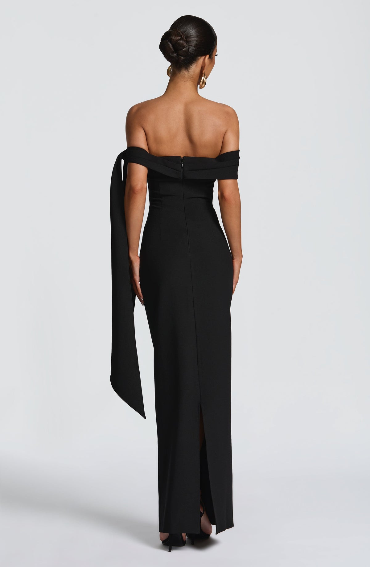 Flourenne Addyson Maxi Dress in Black