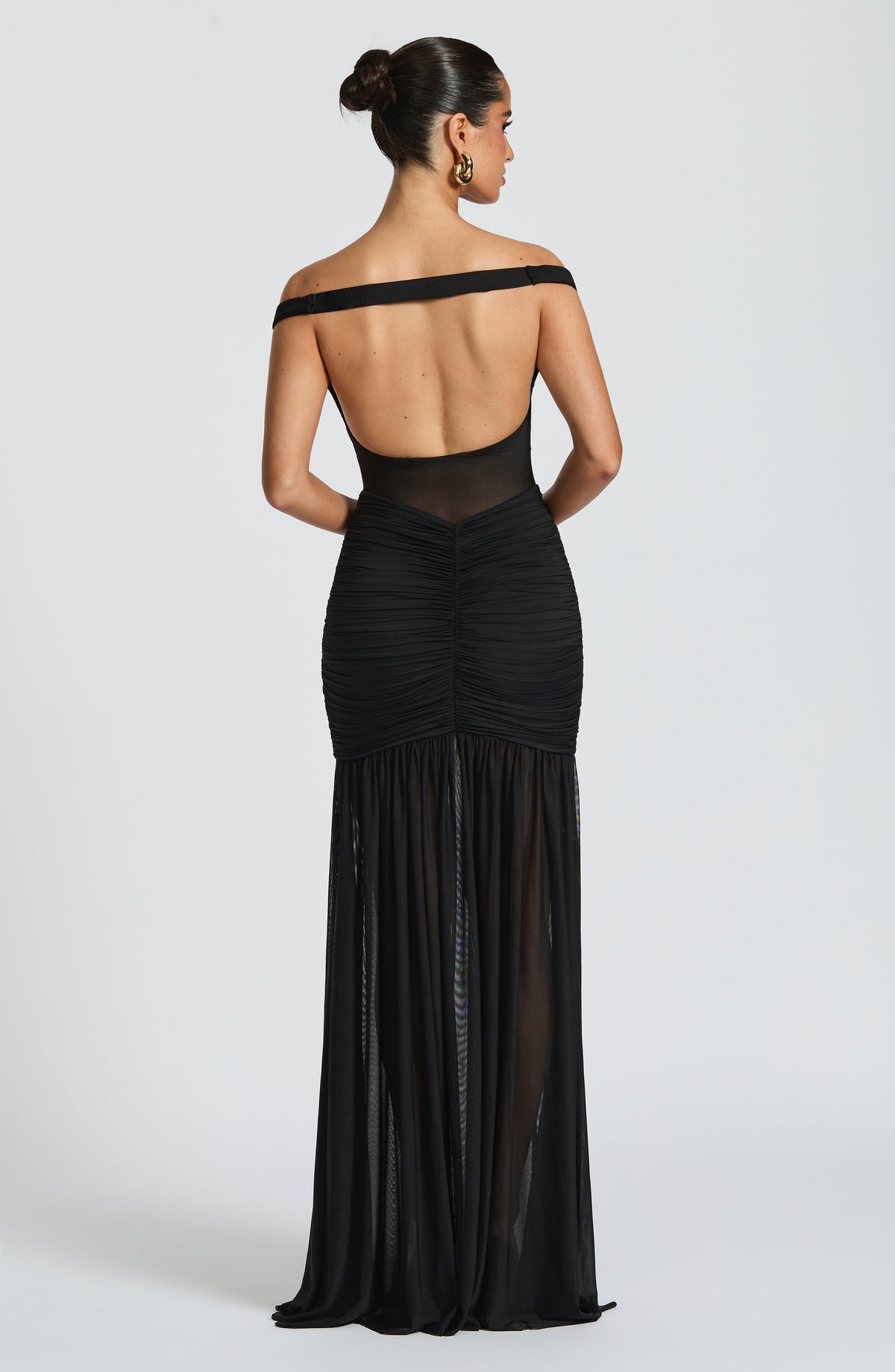 Flourenne Alaya Maxi Dress in Black