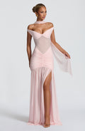 Flourenne Alaya Maxi Dress in Blush