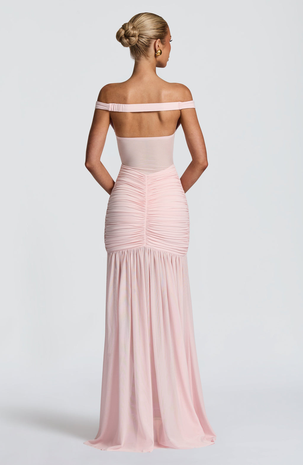 Flourenne Alaya Maxi Dress in Blush