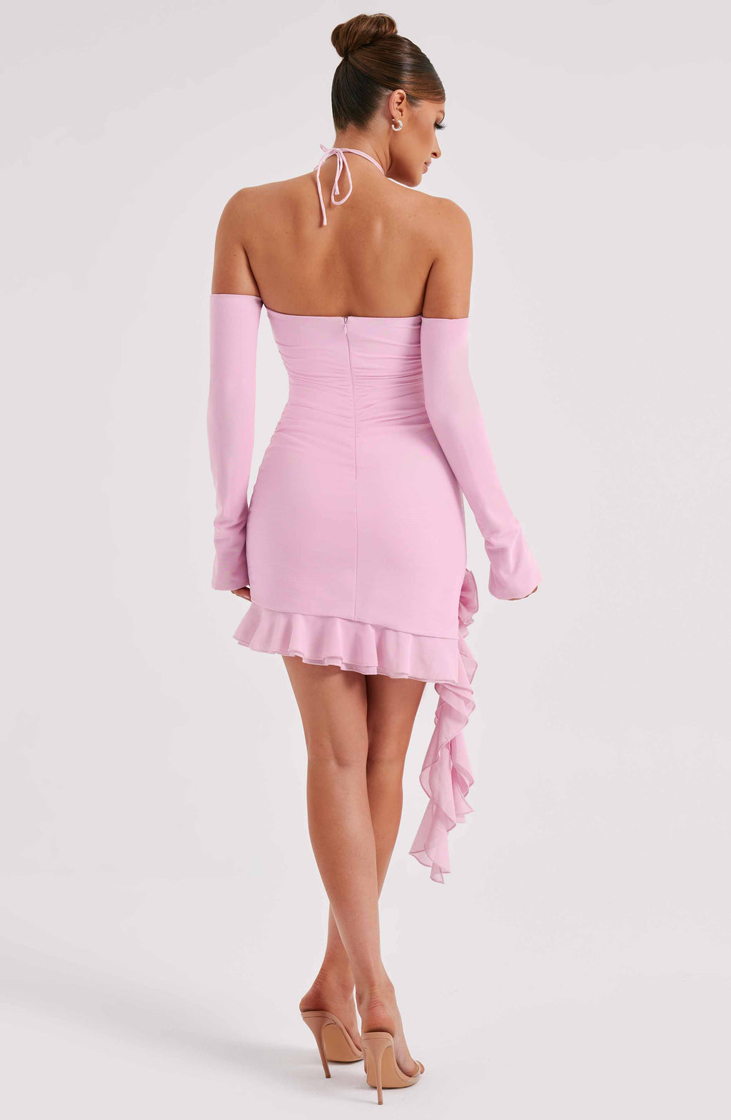 Flourenne Aleah Mini Dress in Pink