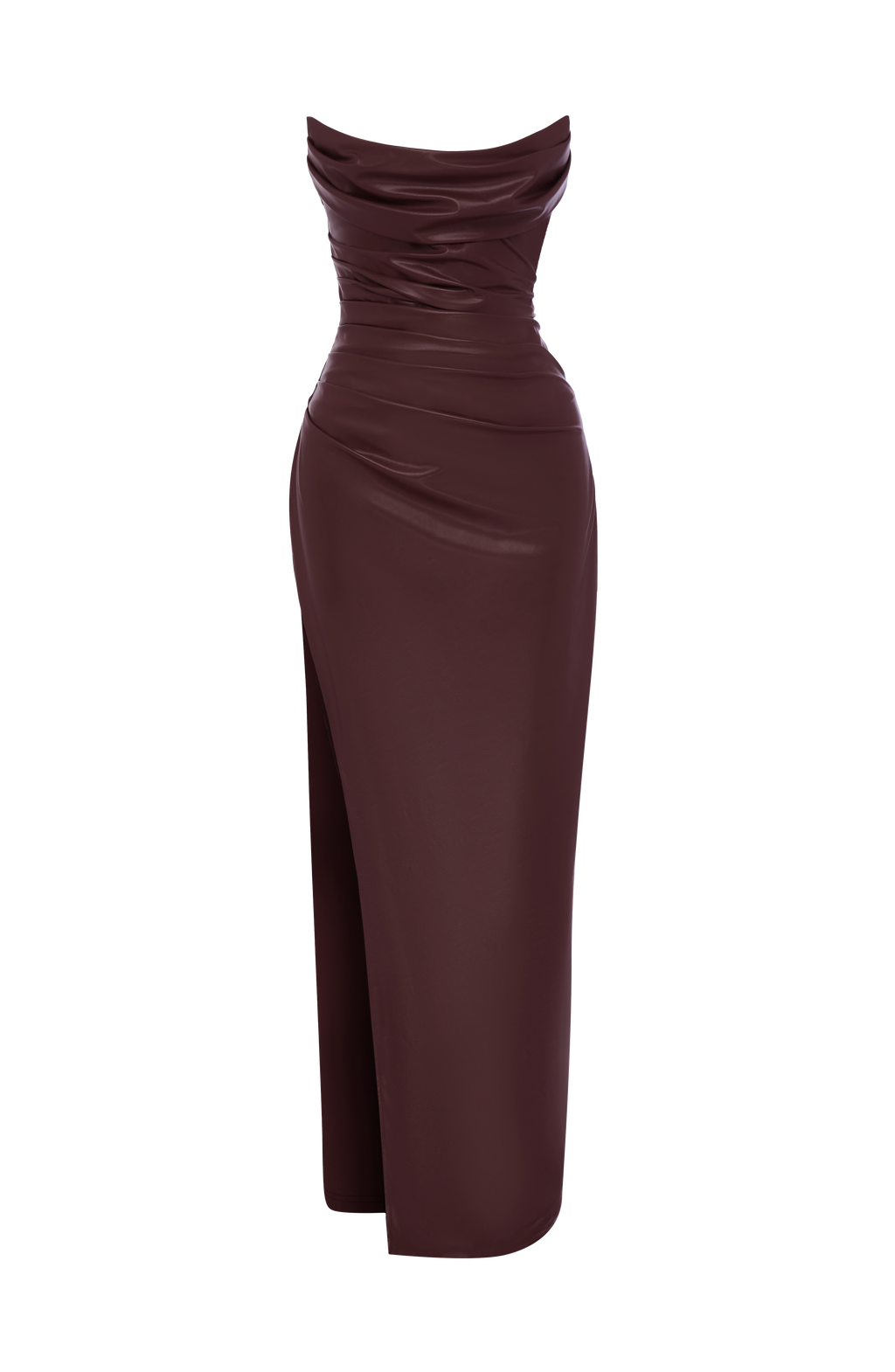 Flourenne Alva Maxi Dress in Burgundy