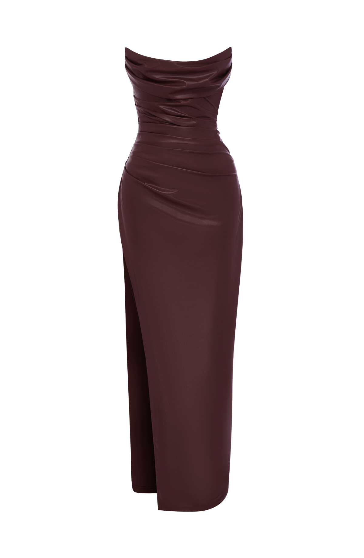 Flourenne Alva Maxi Dress in Burgundy