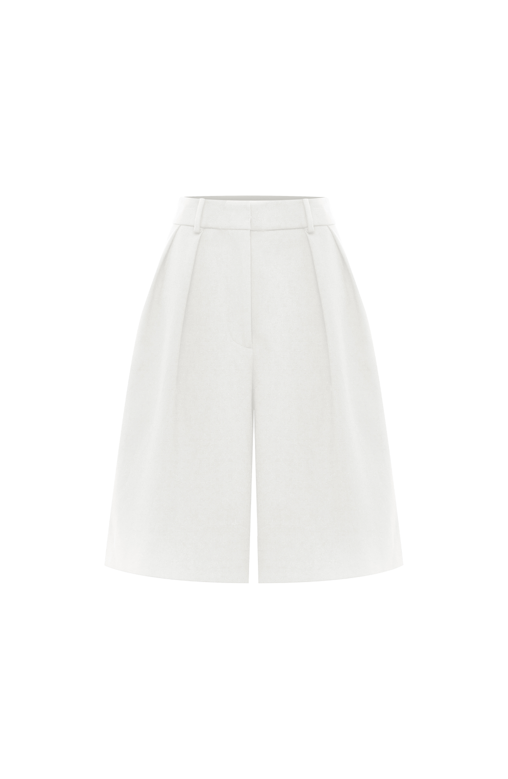 Flourenne Amarah Bermuda Shorts in Ivory