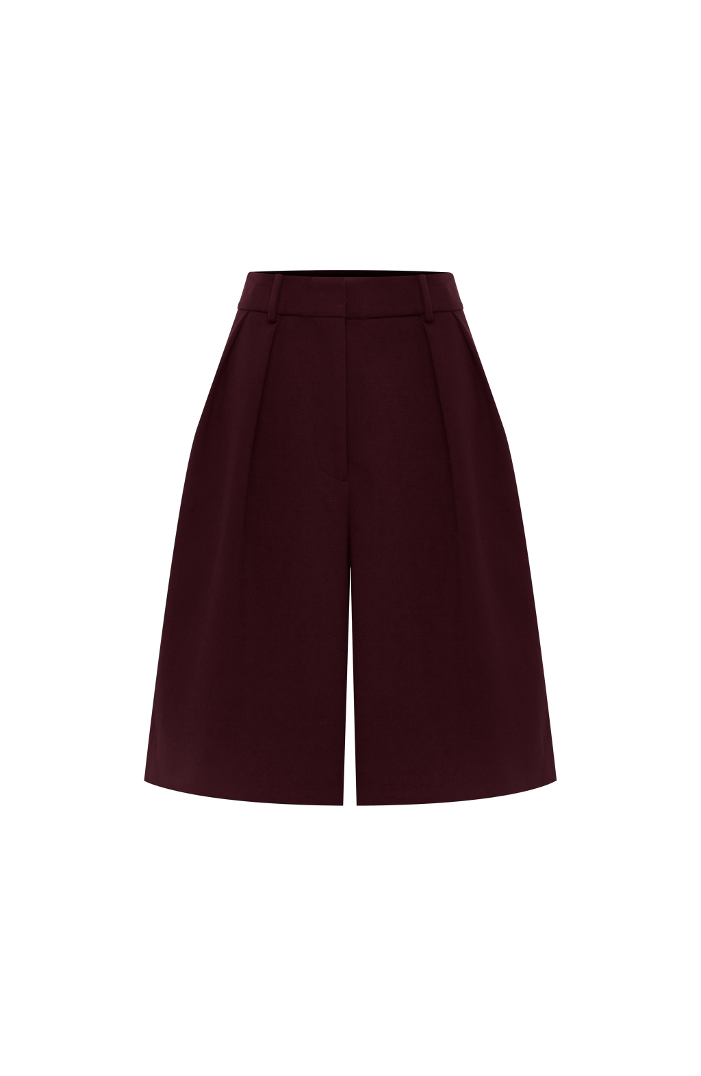Flourenne Amarah Bermuda Shorts in Plum