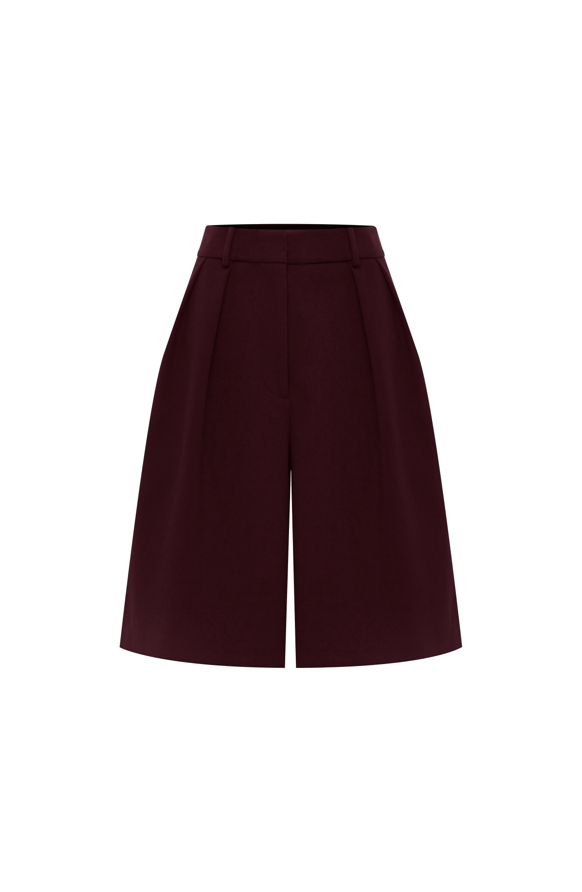 Flourenne Amarah Bermuda Shorts in Plum