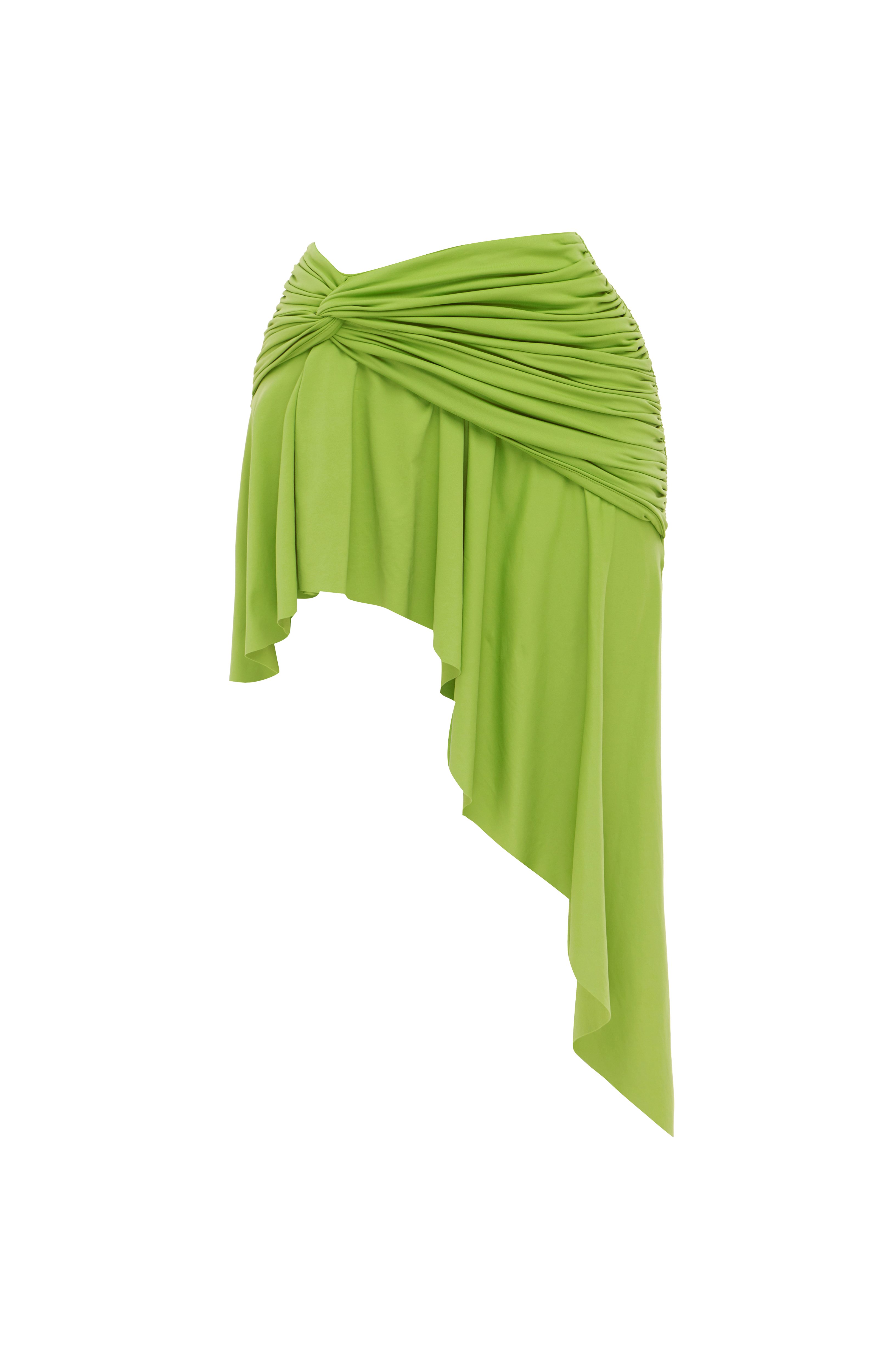 Flourenne Amaro Mini Skirt in Olive