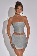 Flourenne Amaya Top in Silver