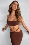 Flourenne Amberly Top in Chocolate