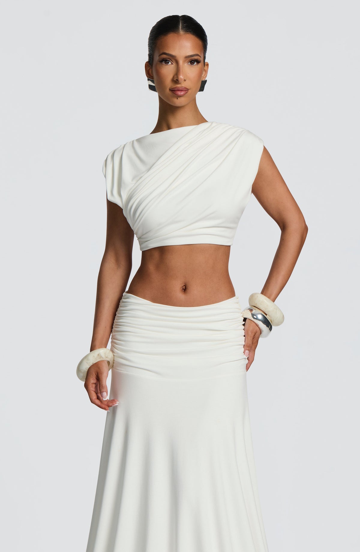Flourenne Amora Top in Ivory