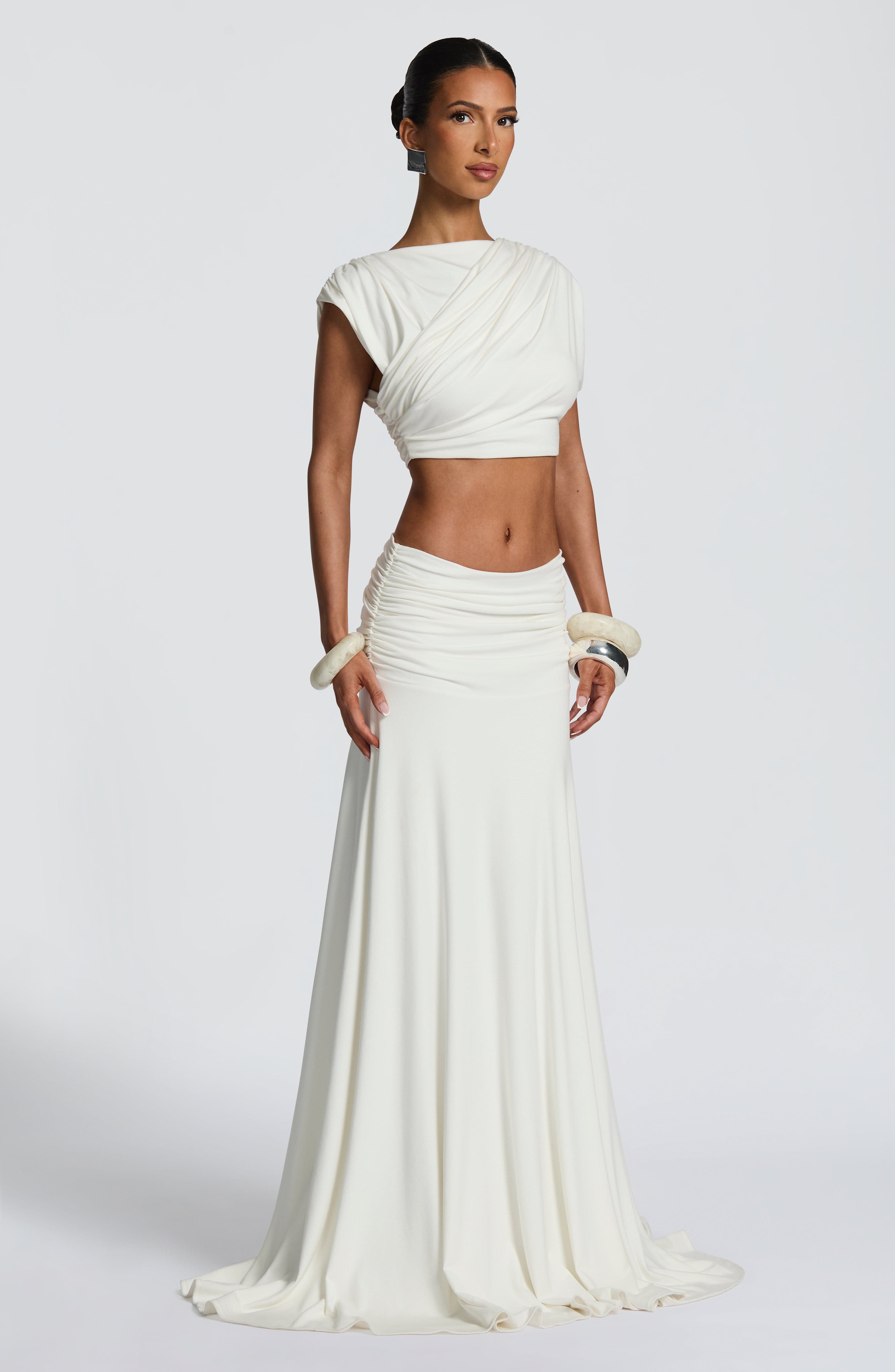 Flourenne Amora Top in Ivory