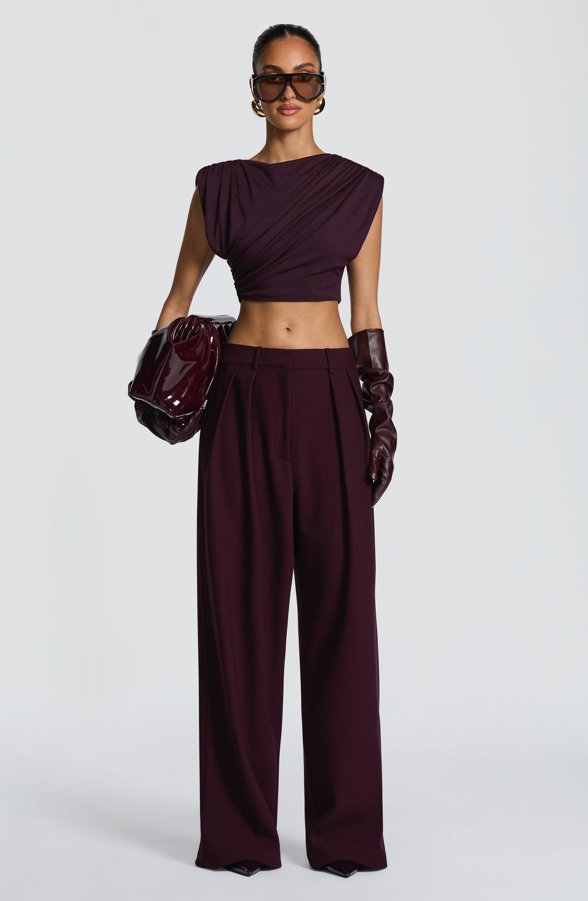 Flourenne Amora Top in Plum