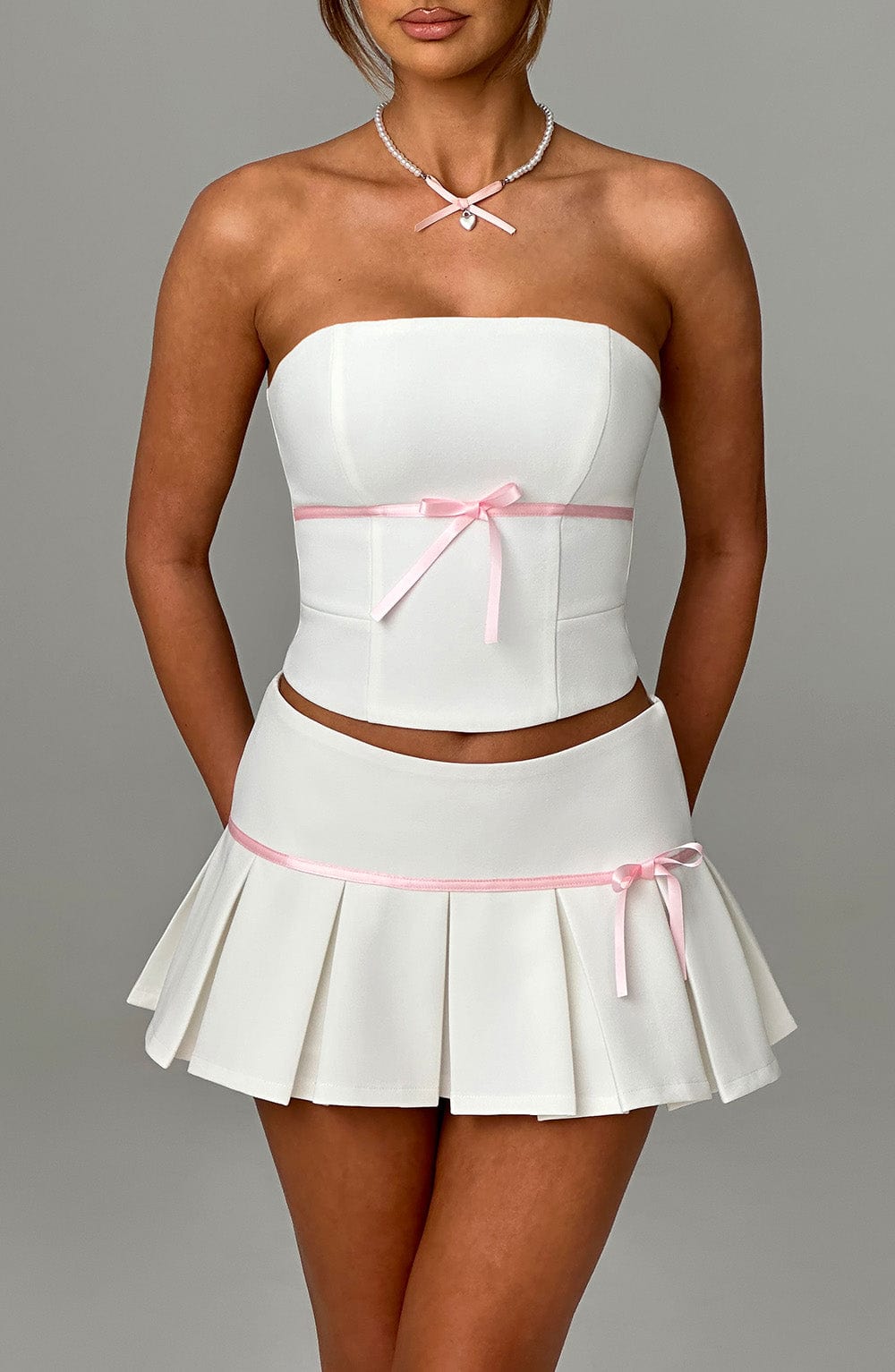 Flourenne Anaia Top in Ivory