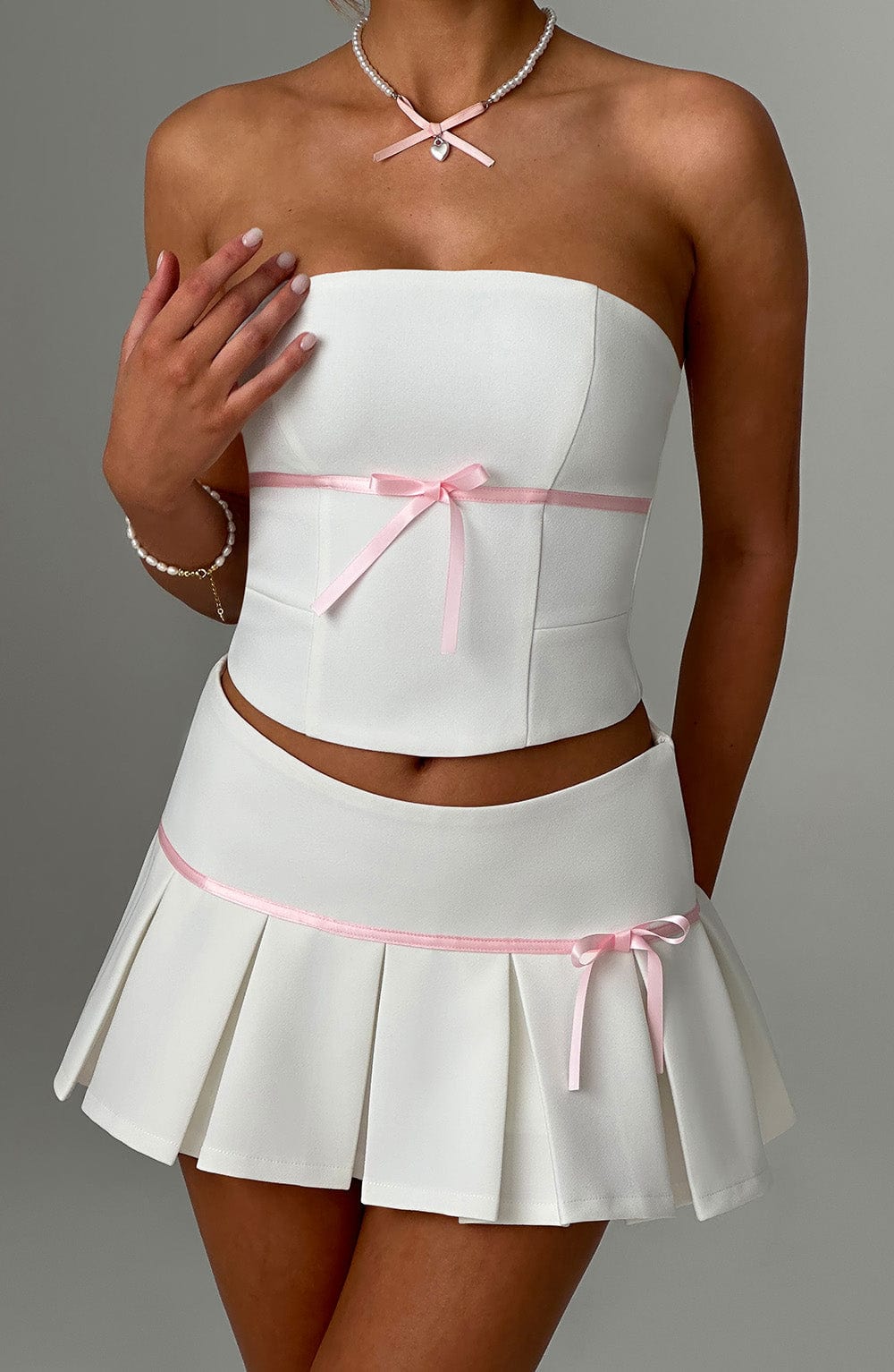 Flourenne Anaia Top in Ivory
