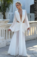Flourenne Andreia Maxi Dress in Ivory