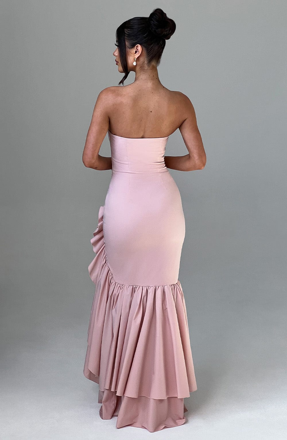 Flourenne Angelique Maxi Dress in Blush