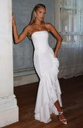 Flourenne Angelique Maxi Dress in Ivory