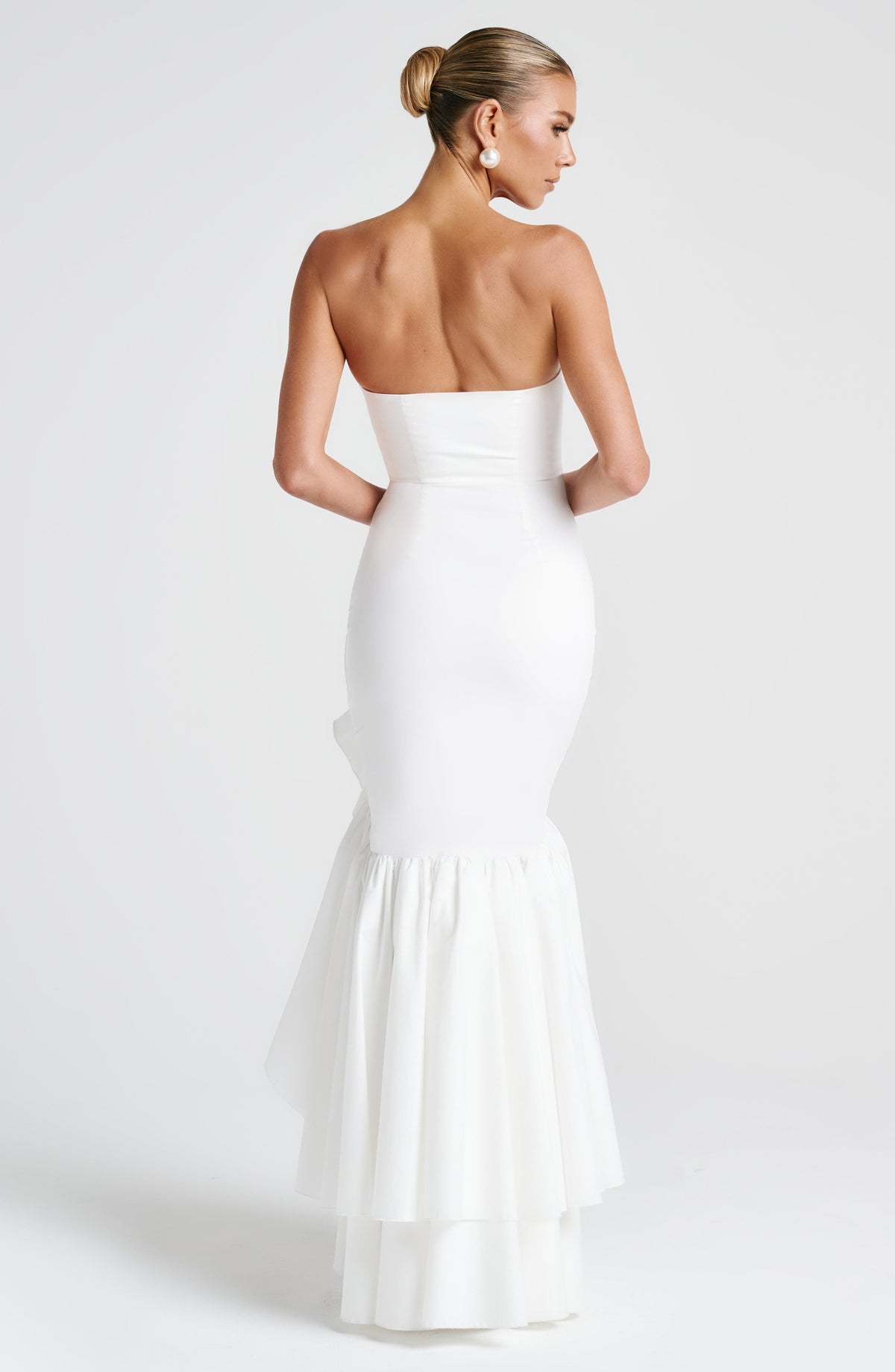 Flourenne Angelique Maxi Dress in Ivory