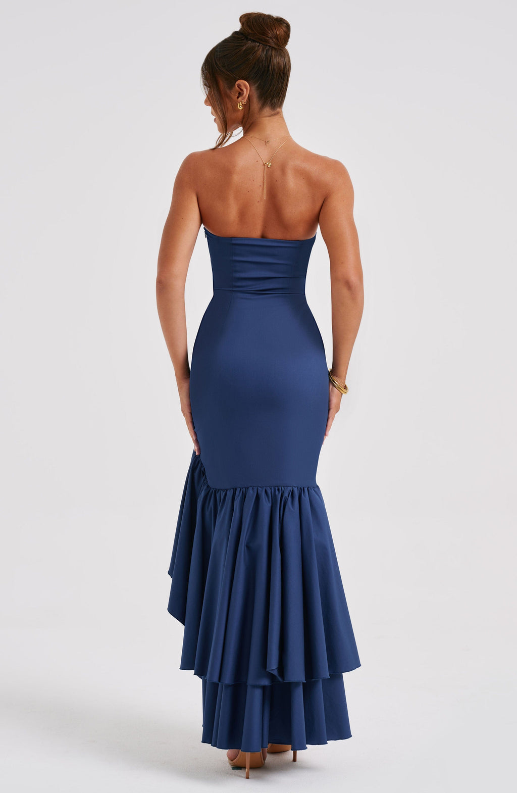 Flourenne Angelique Maxi Dress in Navy