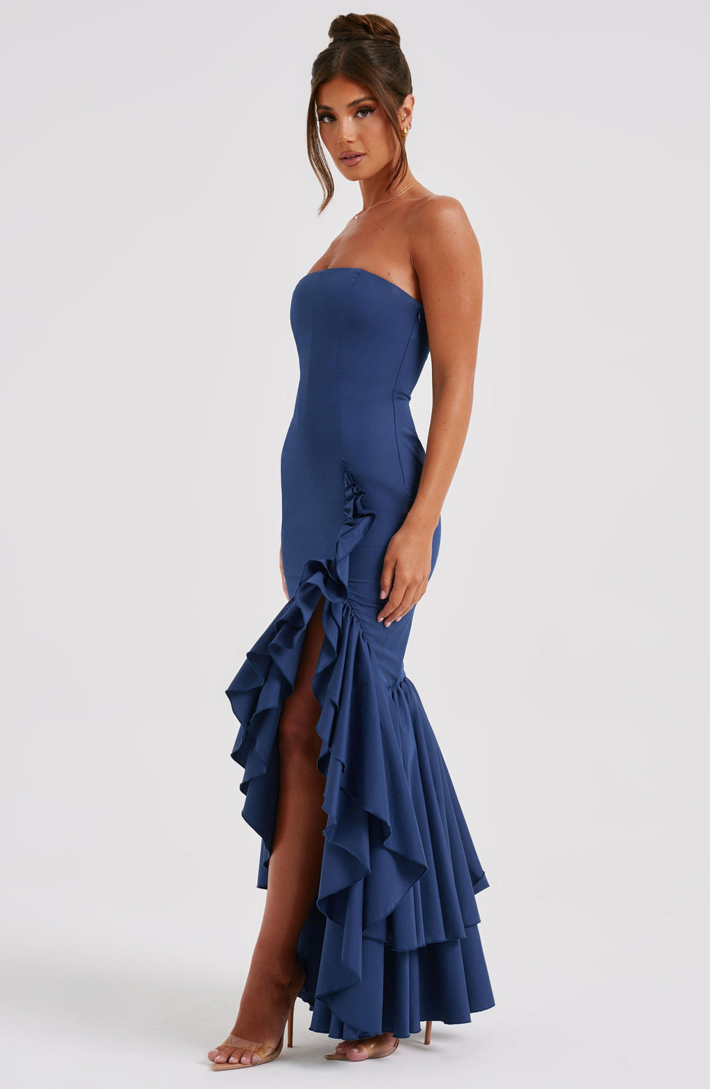 Flourenne Angelique Maxi Dress in Navy