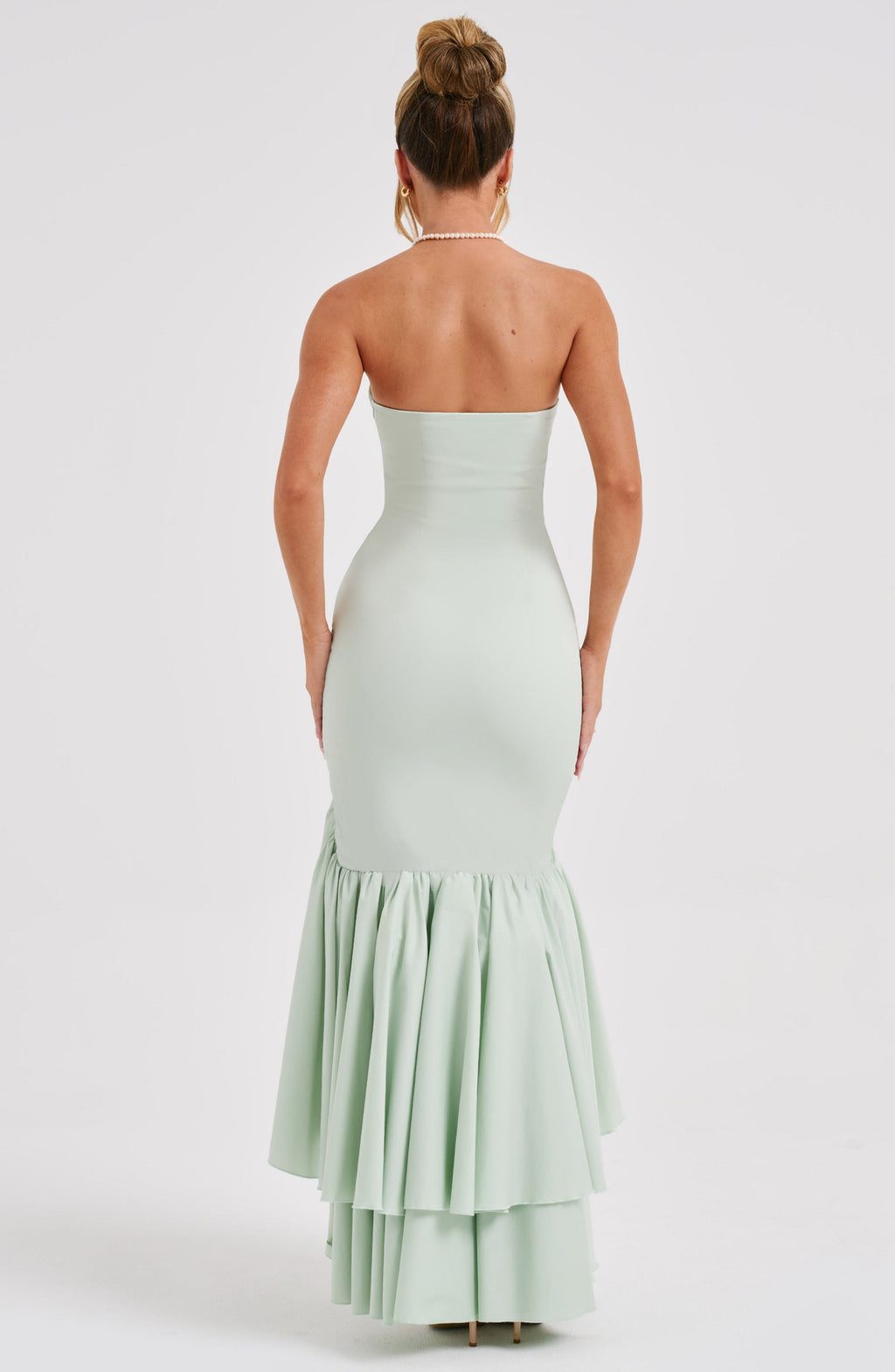 Flourenne Angelique Maxi Dress in Sage