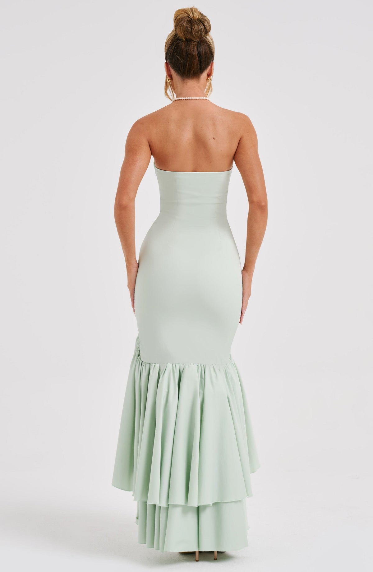 Flourenne Angelique Maxi Dress in Sage