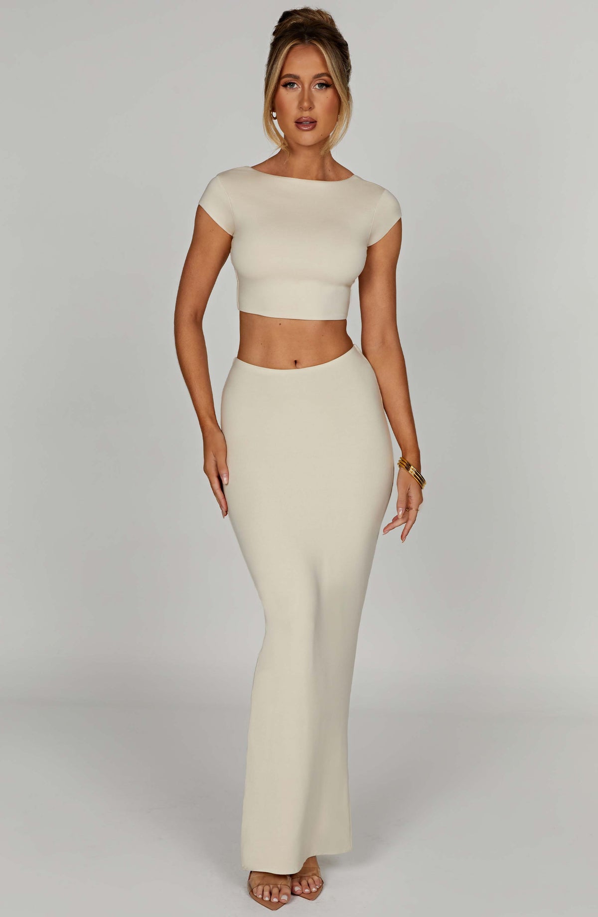 Flourenne Anika Top in Cream