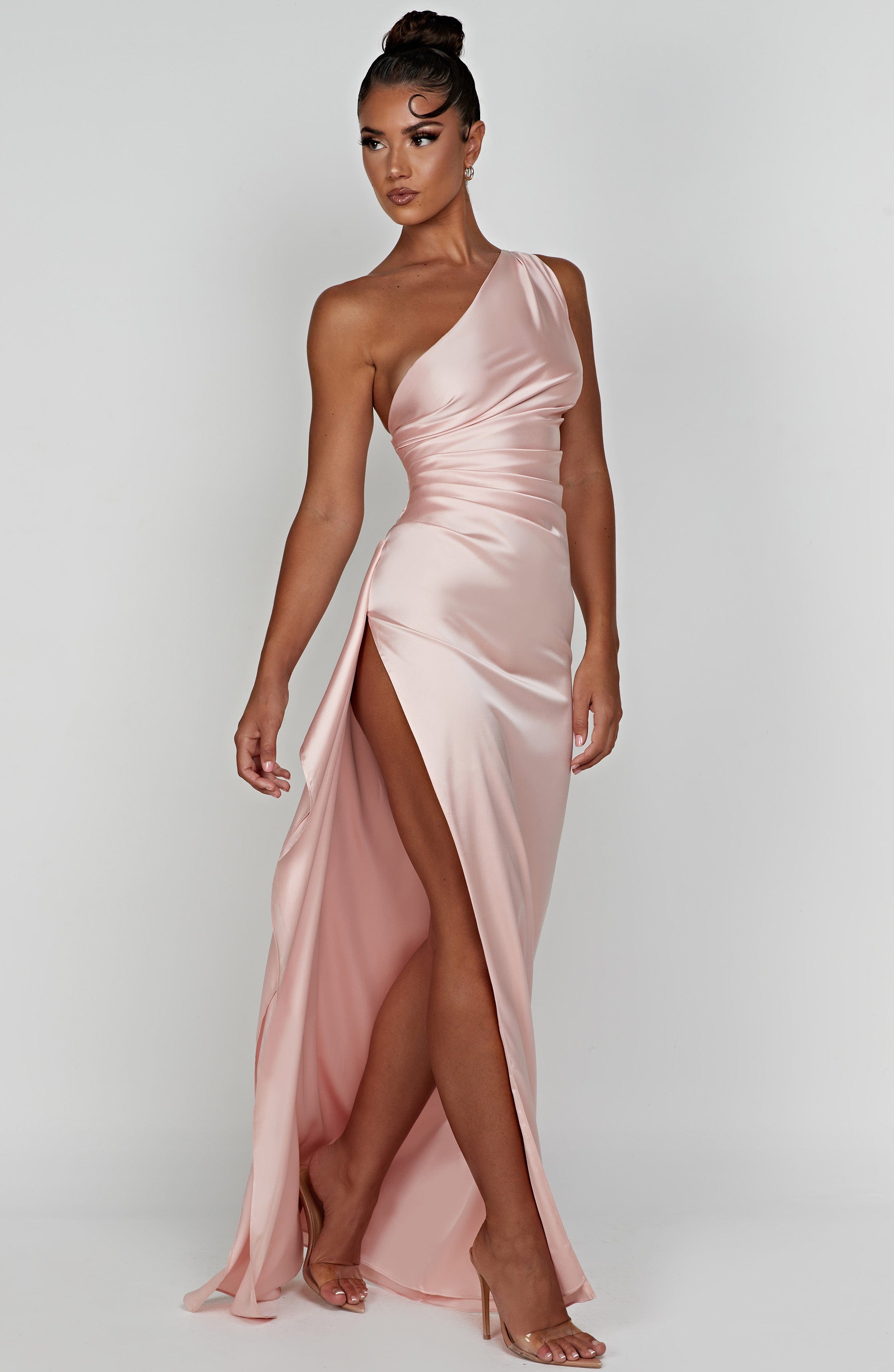Flourenne Ariel Maxi Dress in Blush
