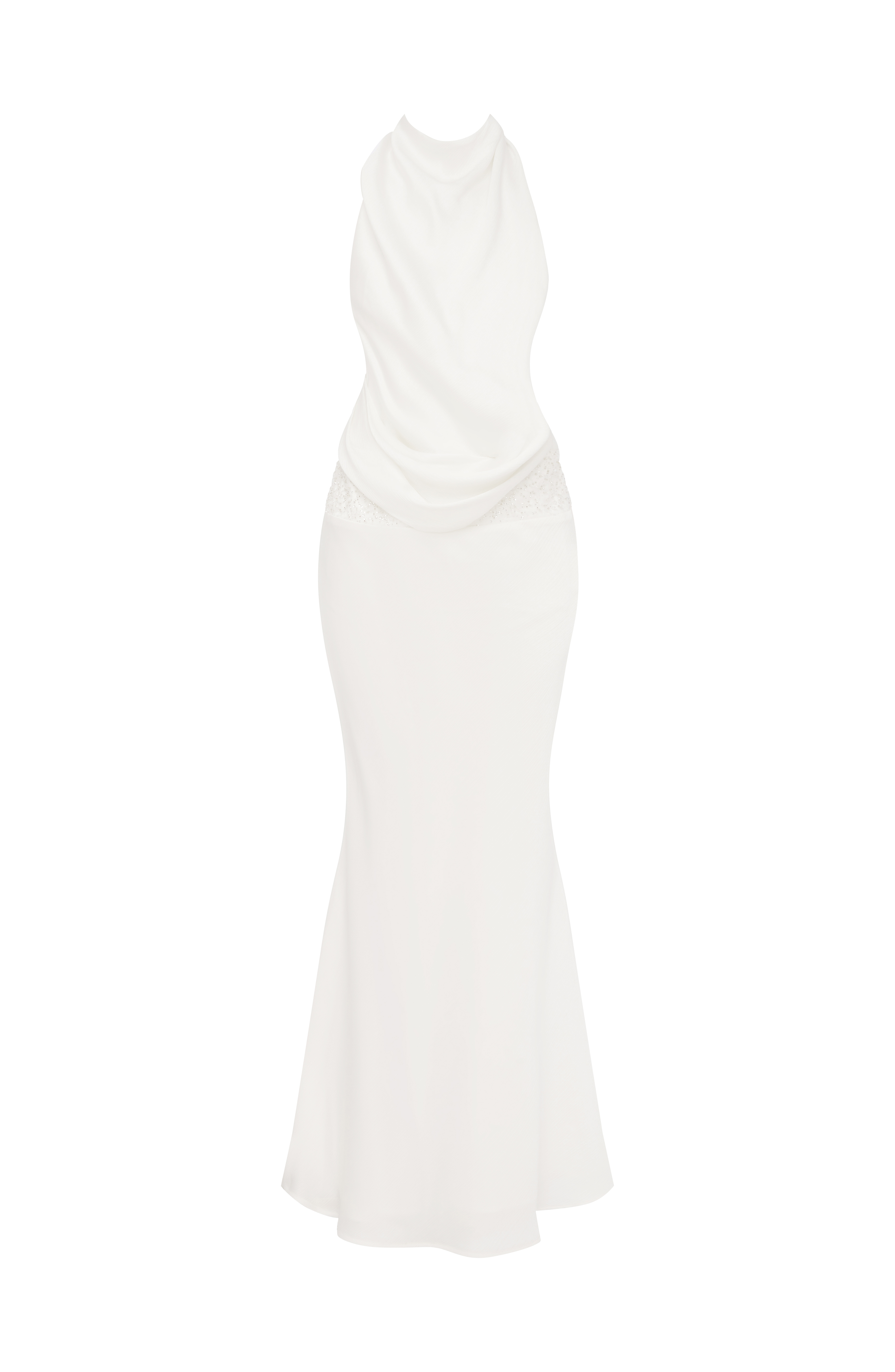 Flourenne Armelle Maxi Dress in Ivory