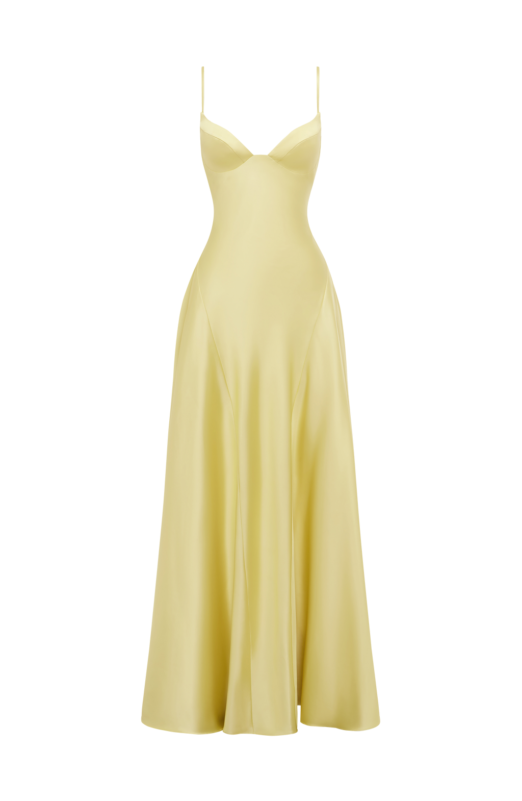 Flourenne Asterin Maxi Dress in Lemon