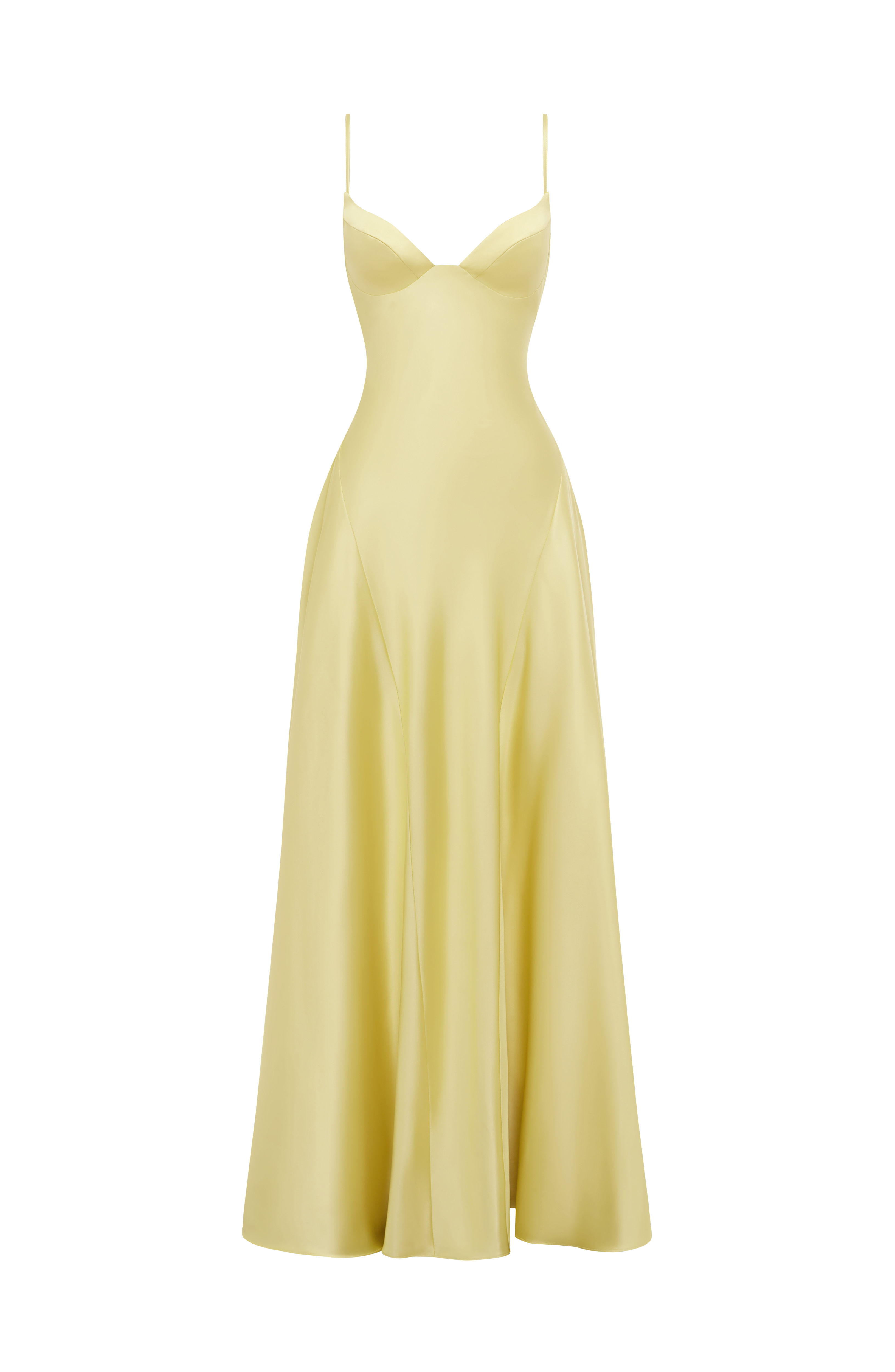 Flourenne Asterin Maxi Dress in Lemon