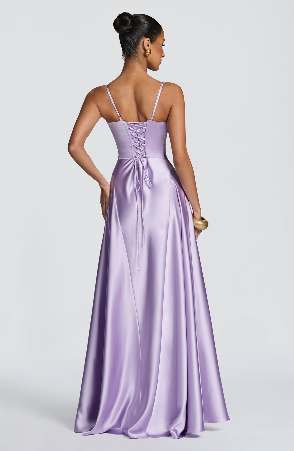 Flourenne Asterin Maxi Dress in Lilac