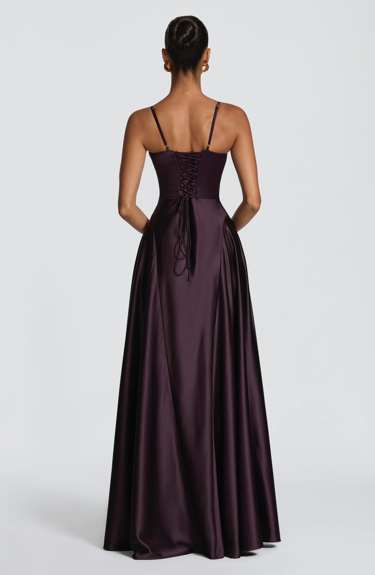 Flourenne Asterin Maxi Dress in Plum