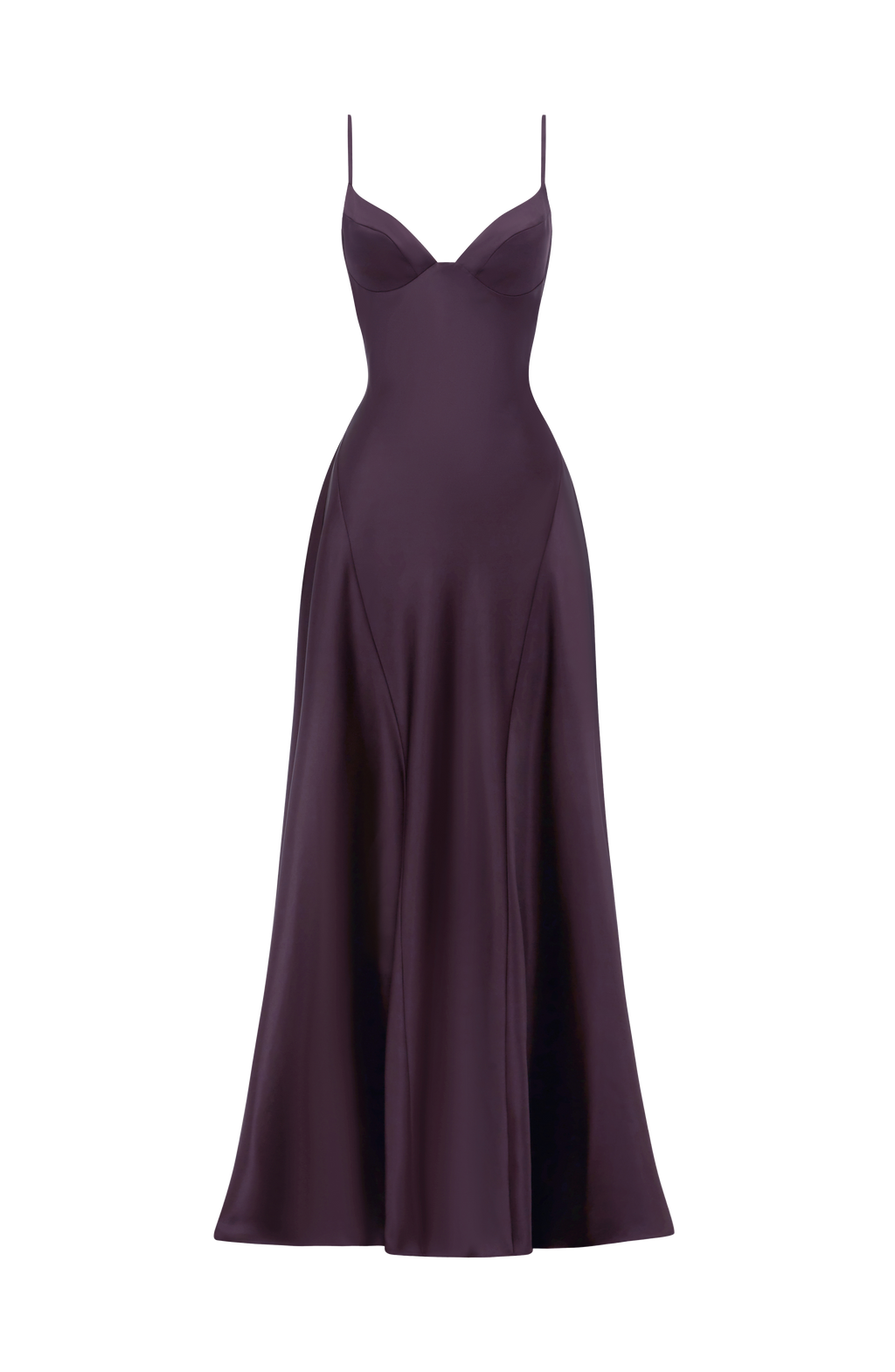 Flourenne Asterin Maxi Dress in Plum
