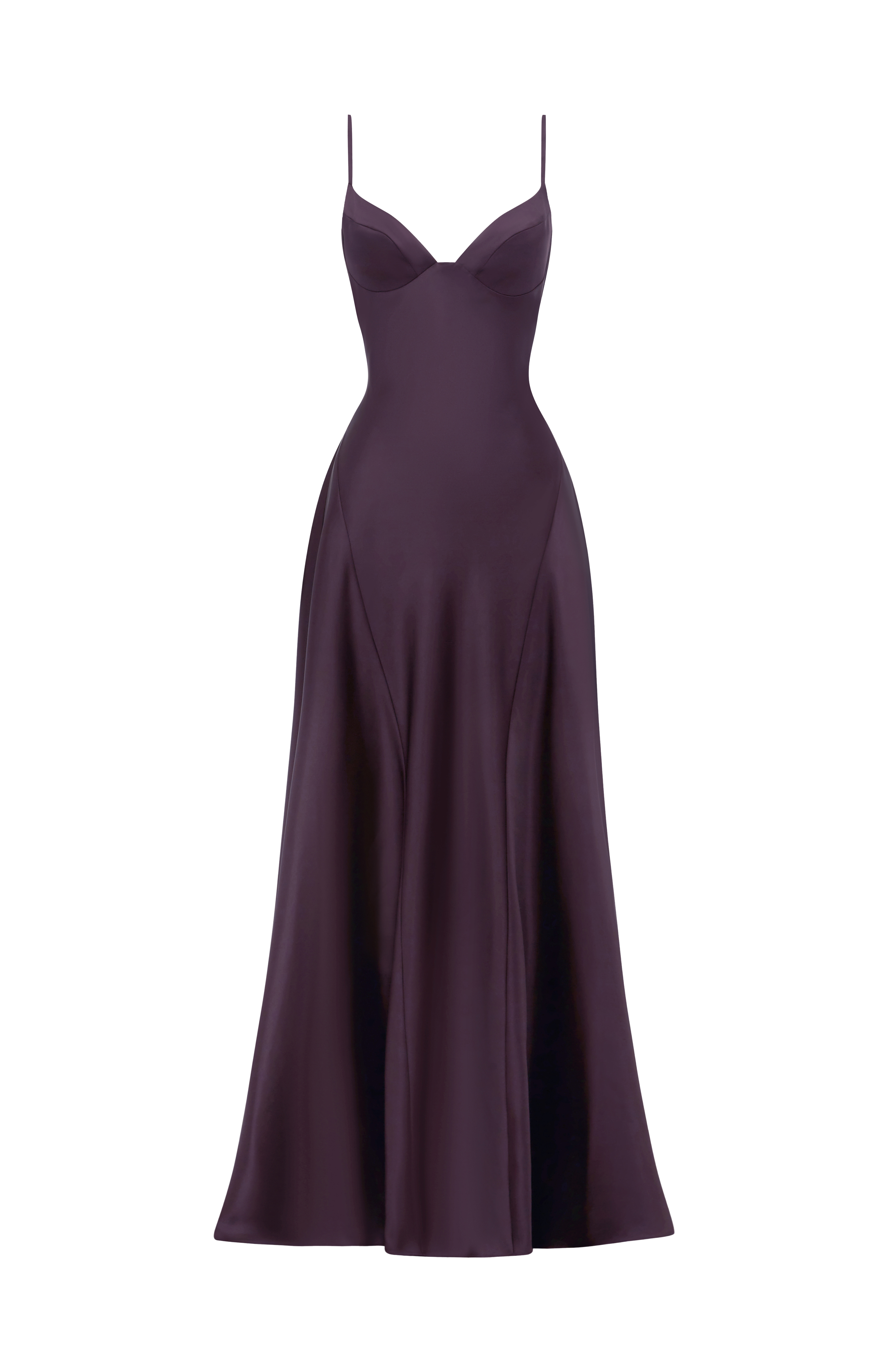 Flourenne Asterin Maxi Dress in Plum