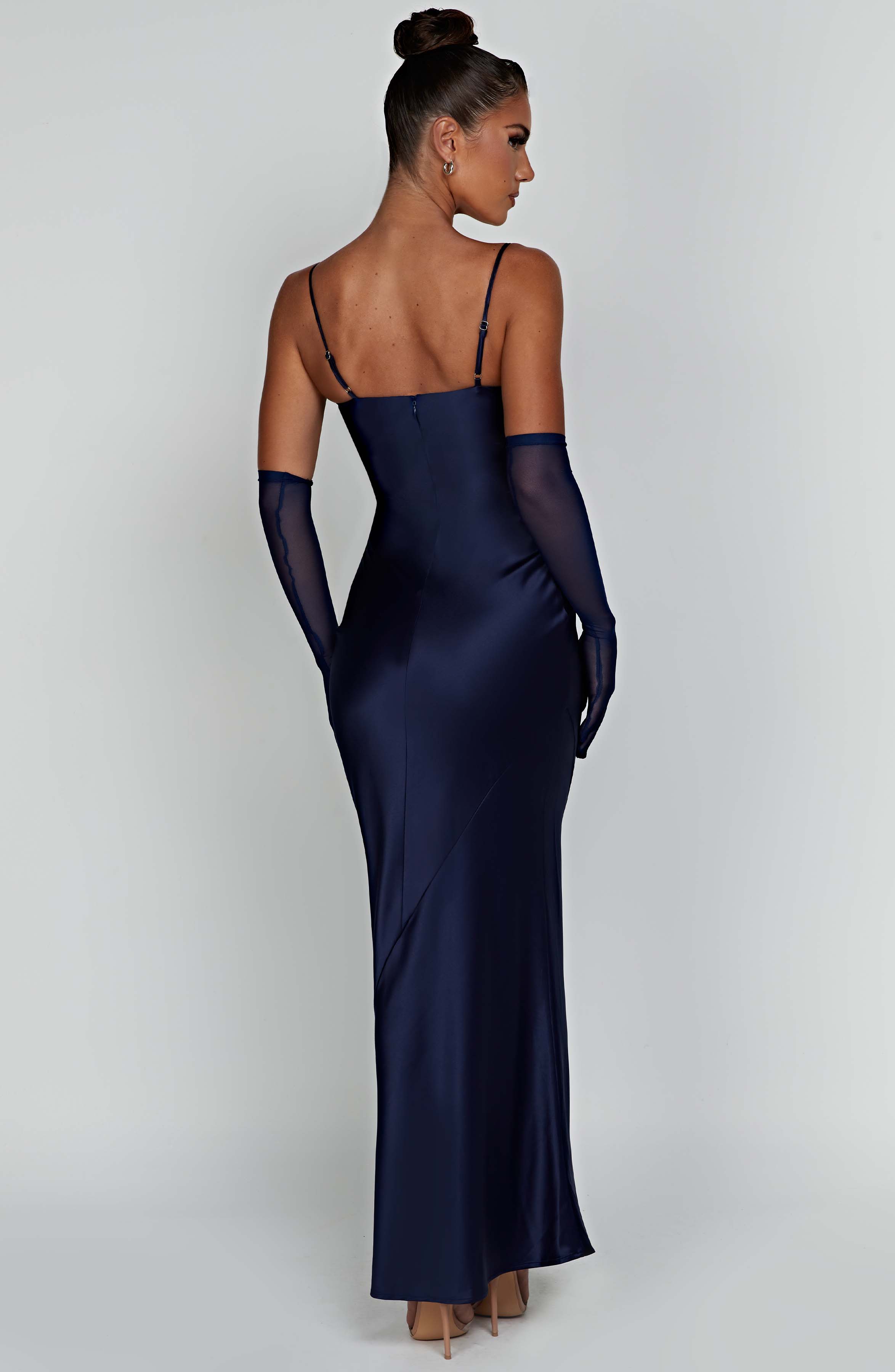 Flourenne Athens Maxi Dress in Navy